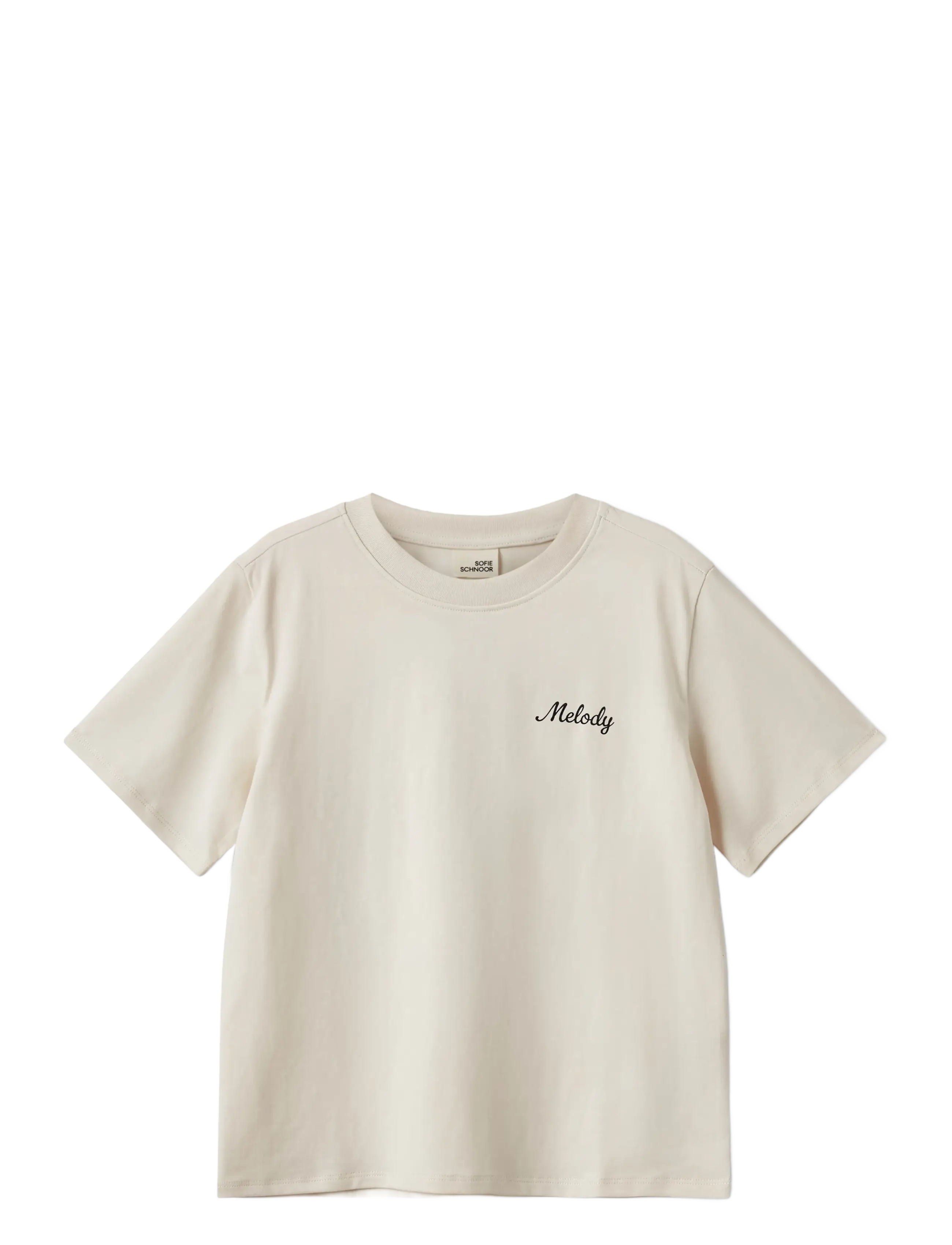 Sofie Schnoor Young ZENASY T-SHIRT - Riided - OFF WHITE / cream