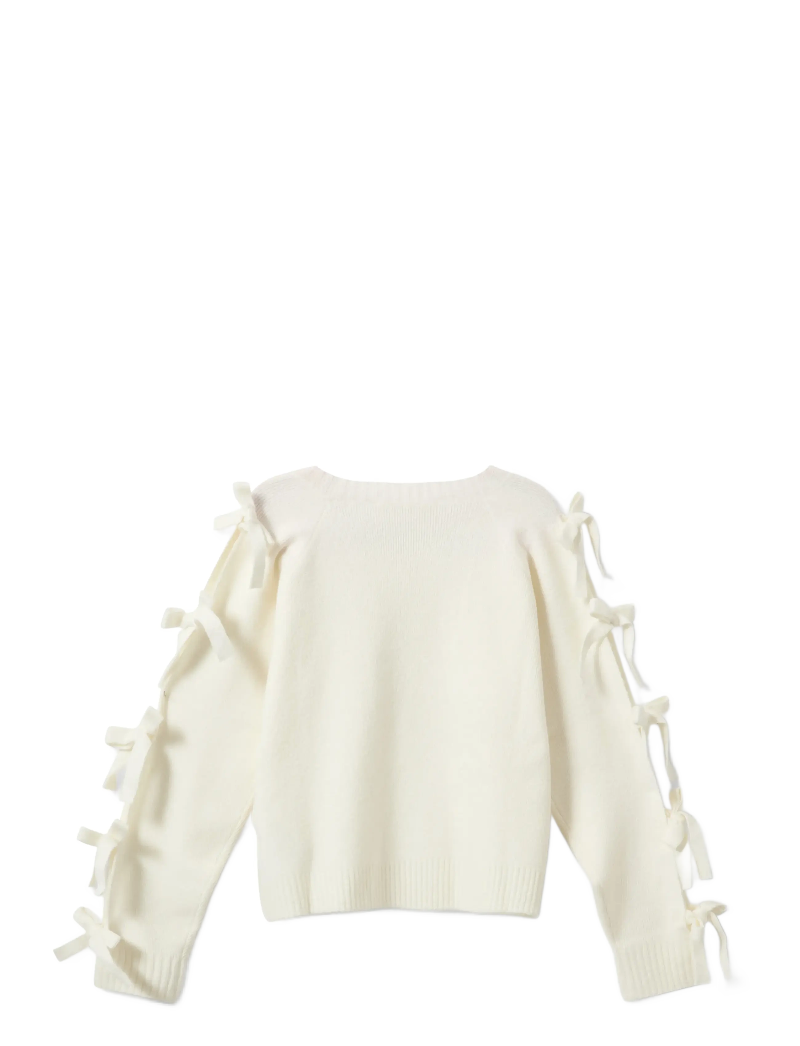 Sofie Schnoor Young - PERMELISY KNIT - stickade tröjor - off white - 1