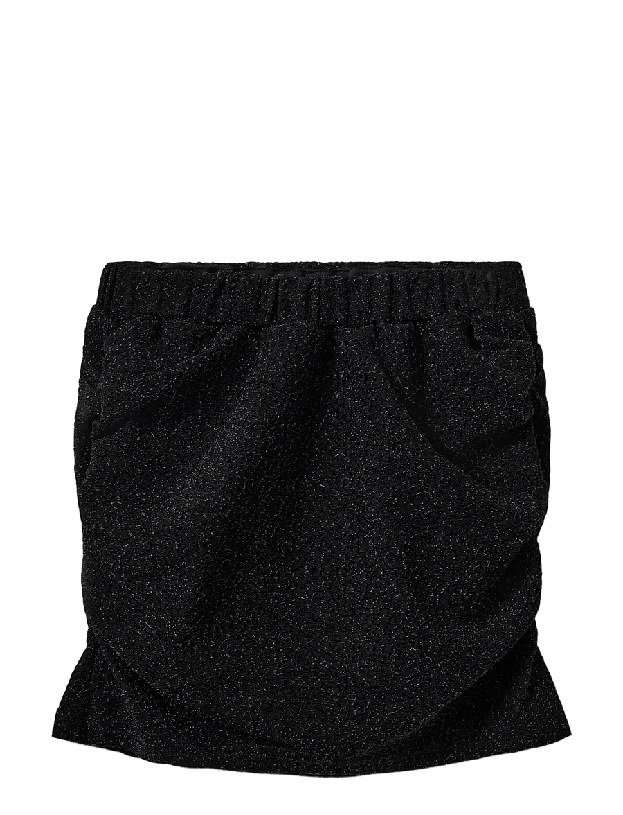 Sofie Schnoor Young - LOLLYSY SKIRT - korte nederdele - black glitter - 0