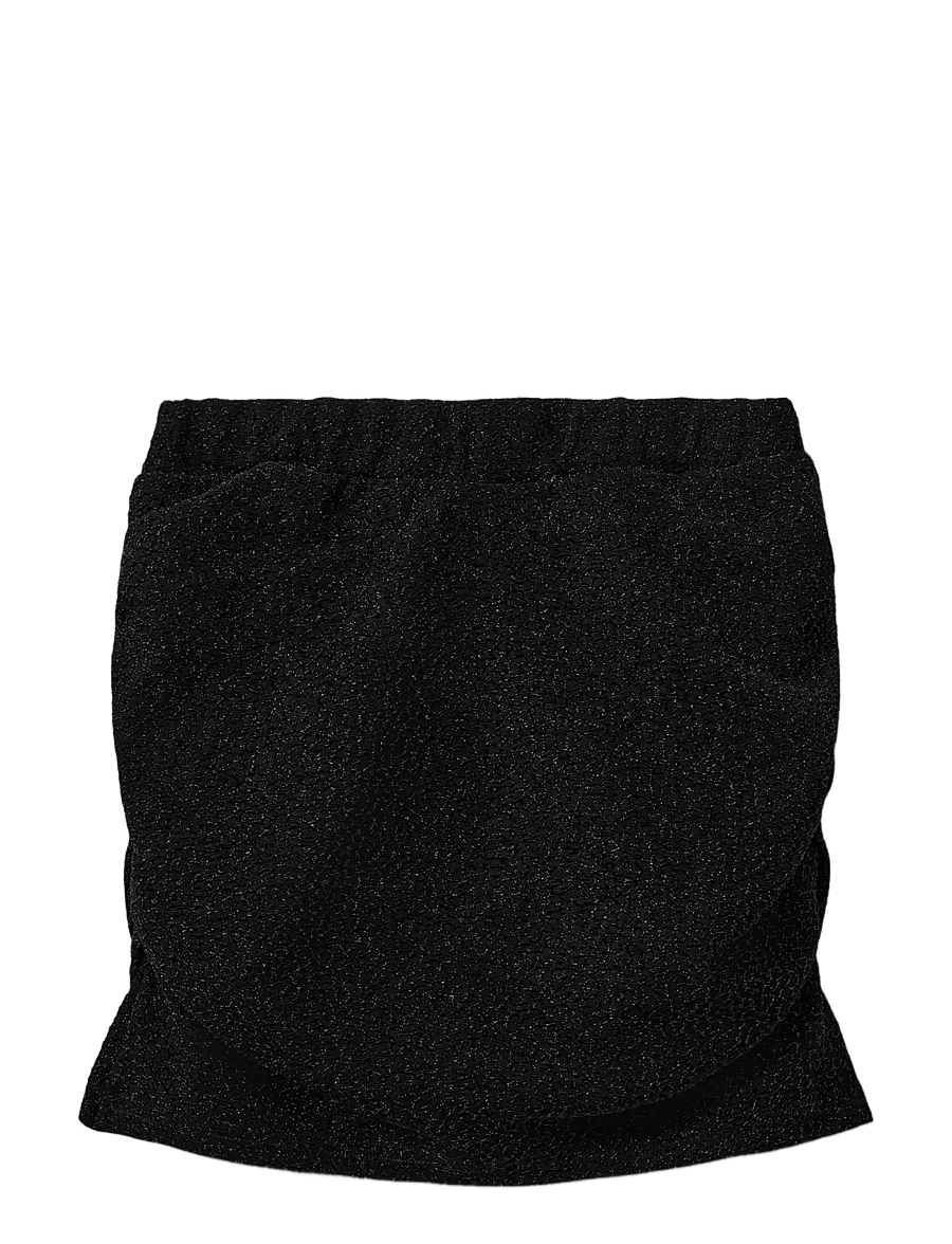 Sofie Schnoor Young - LOLLYSY SKIRT - korte nederdele - black glitter - 1