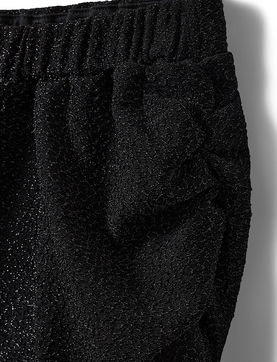 Sofie Schnoor Young - LOLLYSY SKIRT - korte nederdele - black glitter - 2