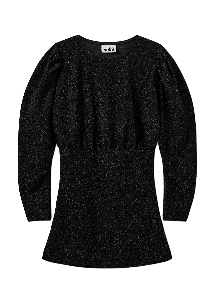 Sofie Schnoor Young - TILLYSY DRESS - festkjoler - black glitter - 0