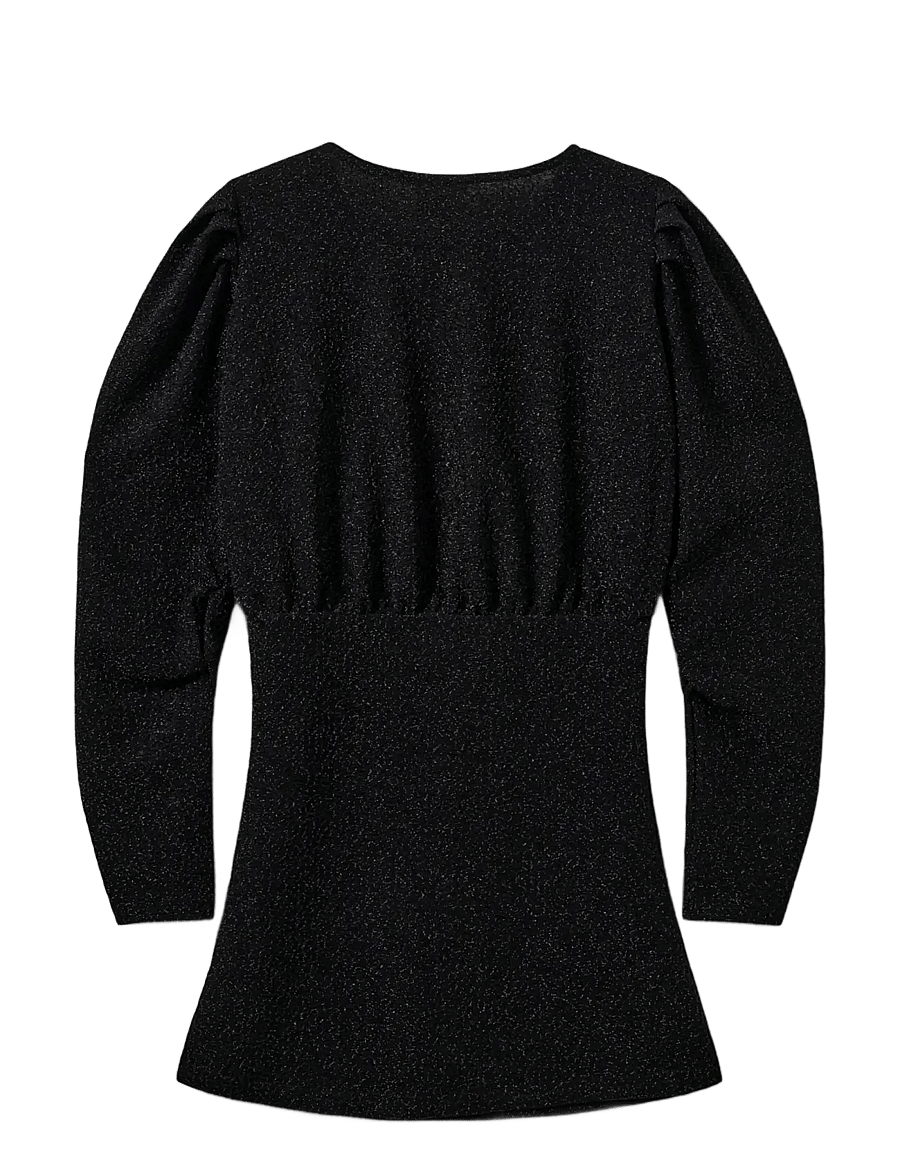 Sofie Schnoor Young - TILLYSY DRESS - festkjoler - black glitter - 1