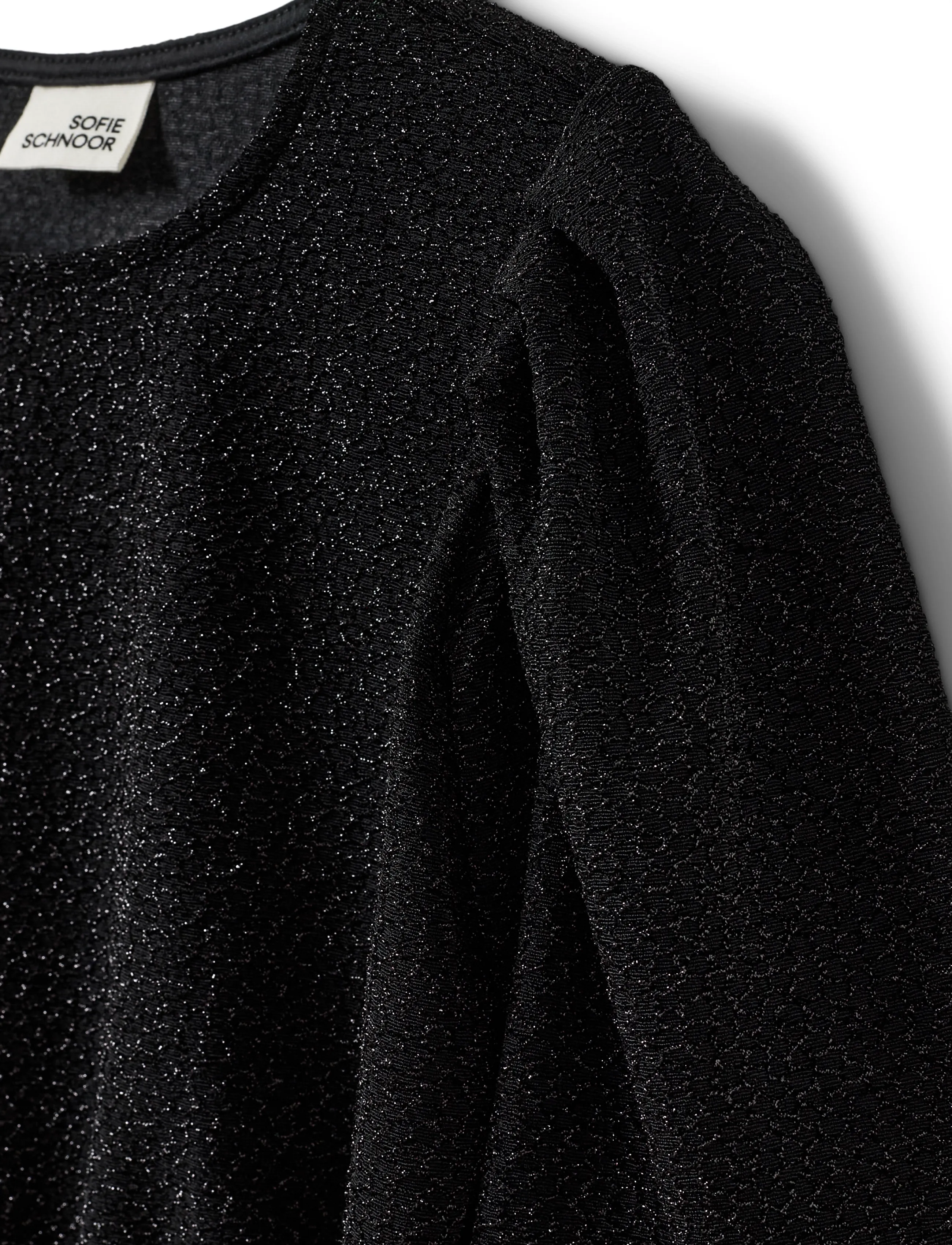 Sofie Schnoor Young - TILLYSY DRESS - festkjoler - black glitter - 2