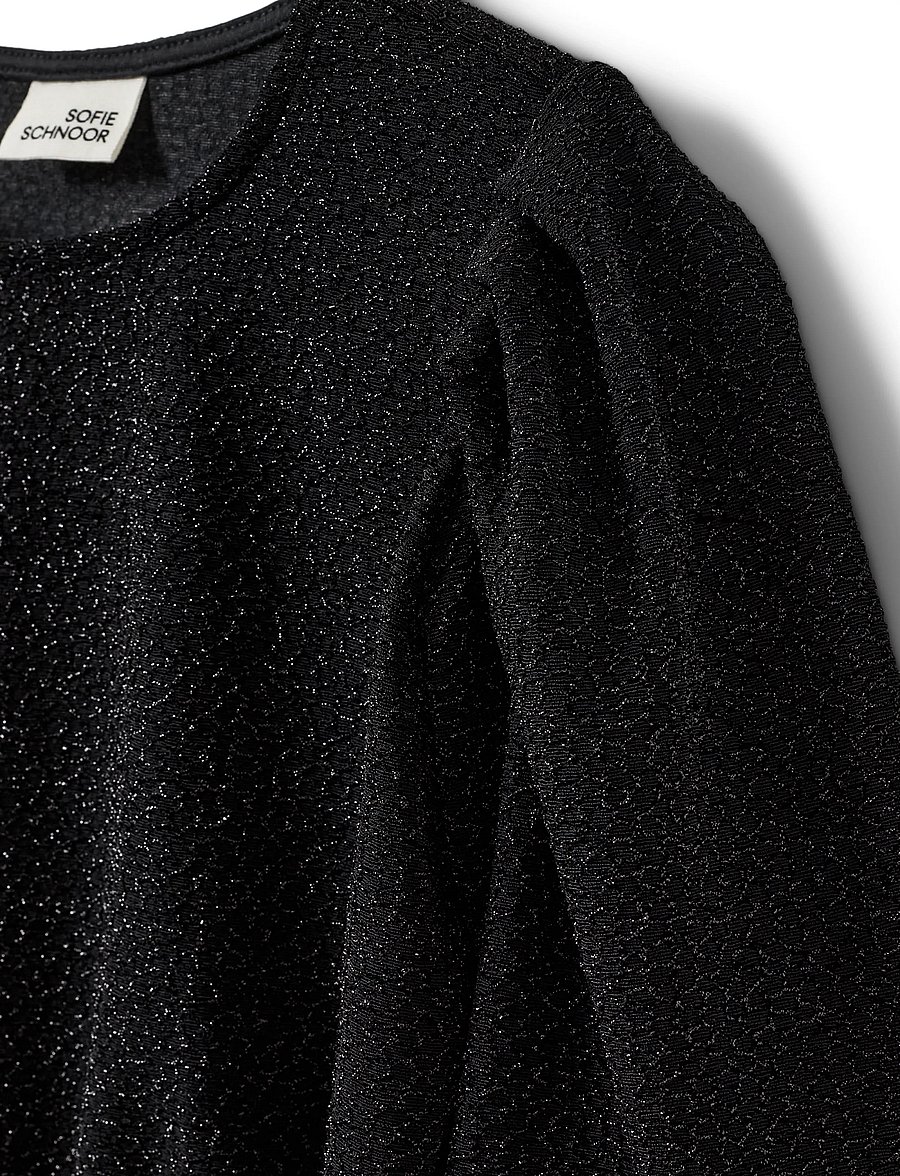Sofie Schnoor Young - TILLYSY DRESS - festkjoler - black glitter - 2