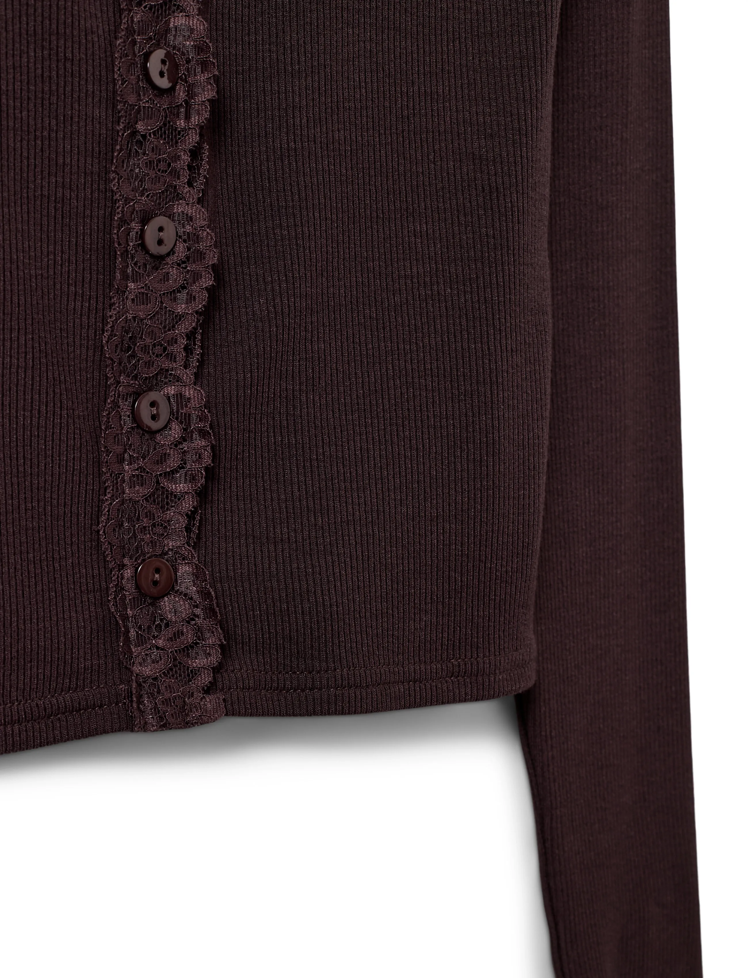 Sofie Schnoor Young - ANYIASY CARDIGAN - cardigans - dark plum - 2