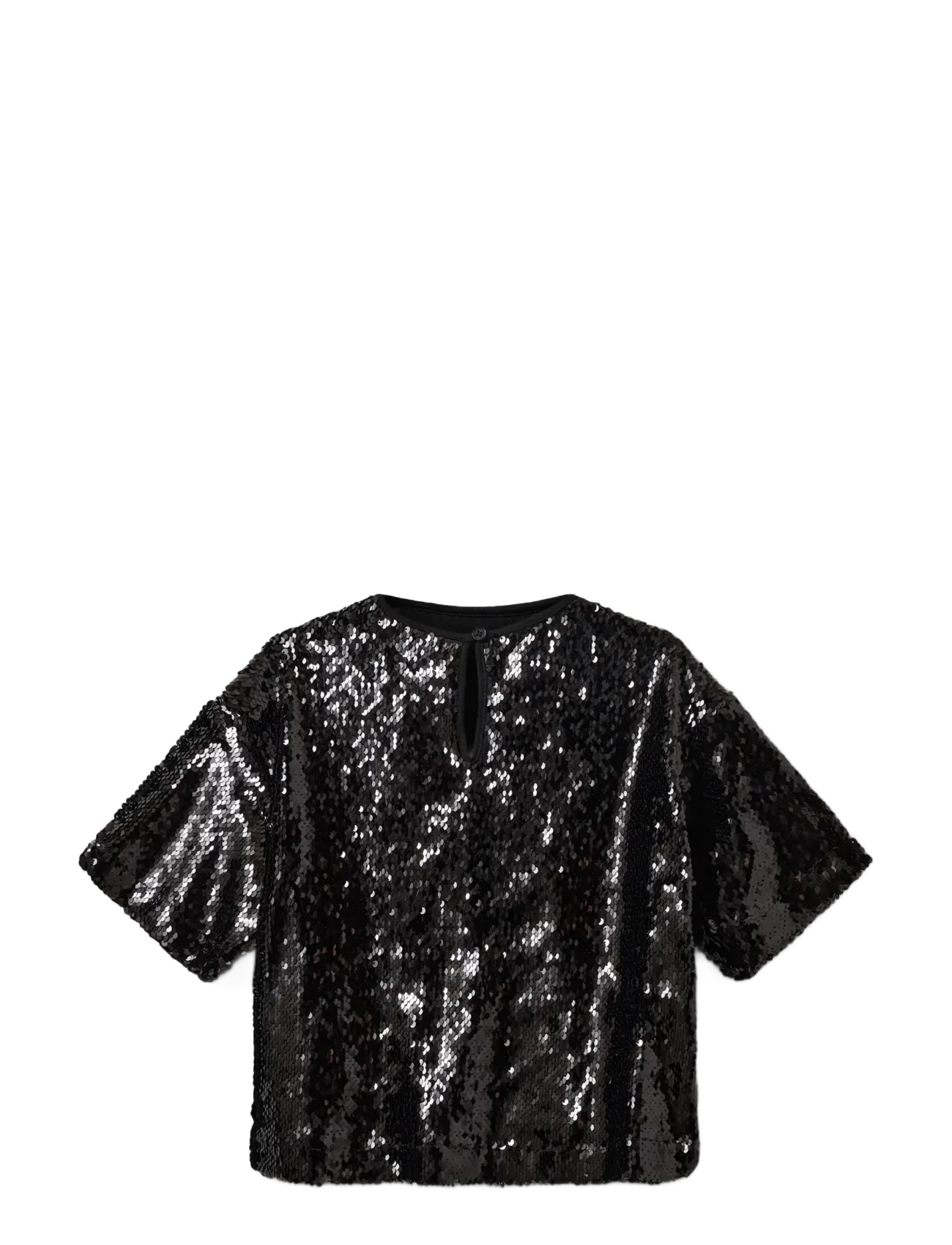 Sofie Schnoor Young - FELUCASY BLOUSE - bluser & tunikaer - black glitter - 1