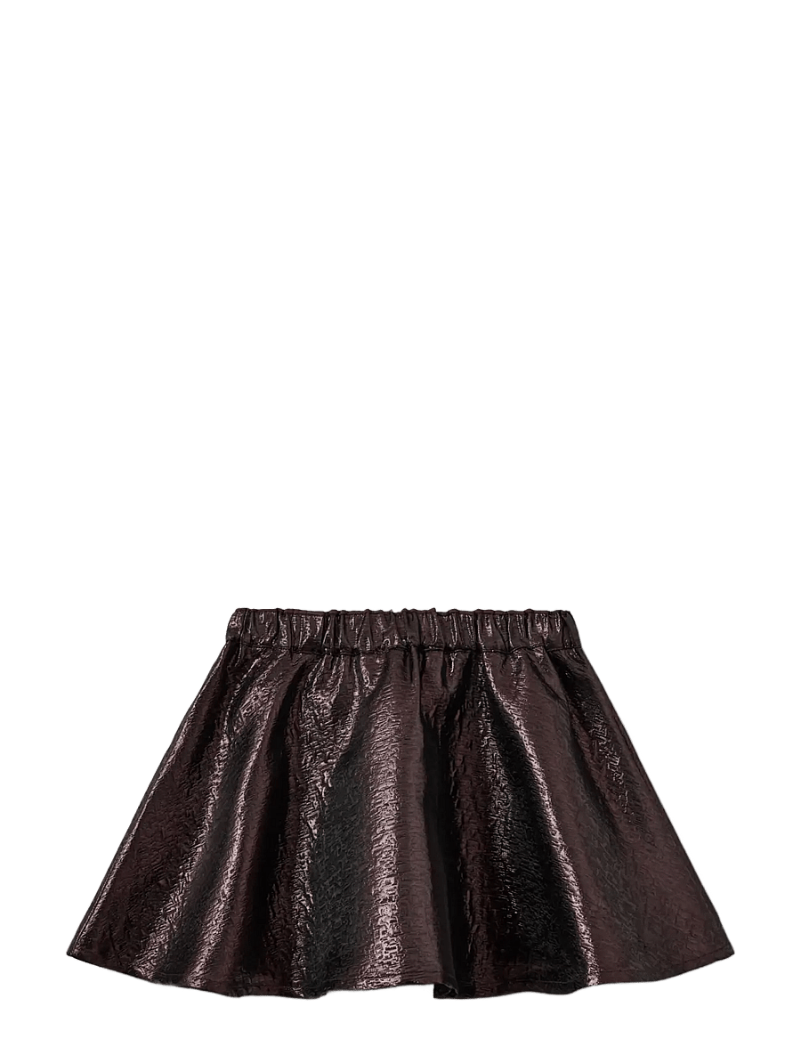 Sofie Schnoor Young - CARISY SKIRT - korte nederdele - dark plum - 1