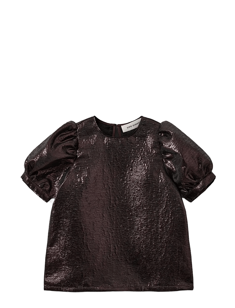 Sofie Schnoor Young - CIRASY BLOUSE - bluser & tunikaer - dark plum - 0