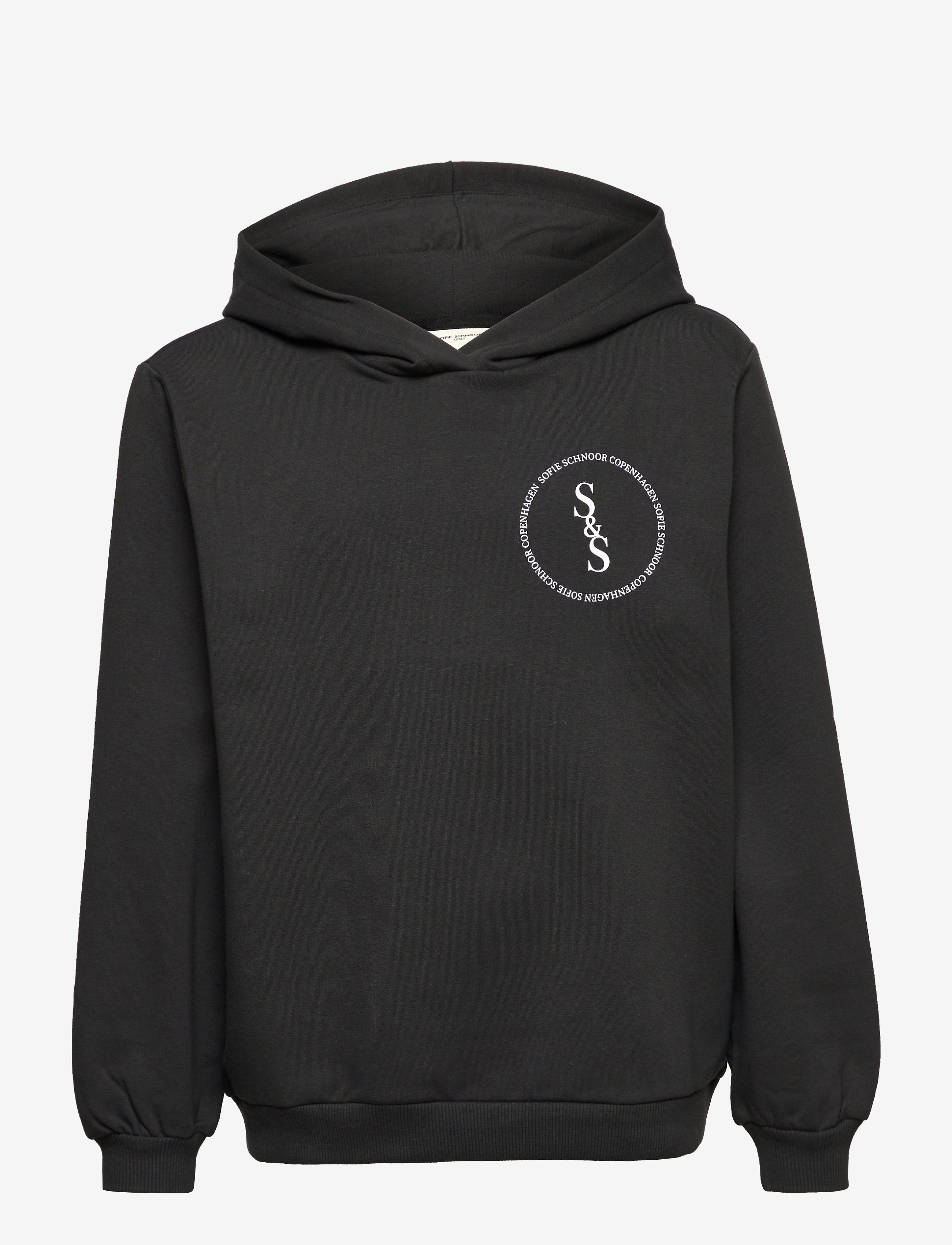 Sofie Schnoor Young FIASY HOODIE - Sofie Schnoor Young - DARK GREY / black