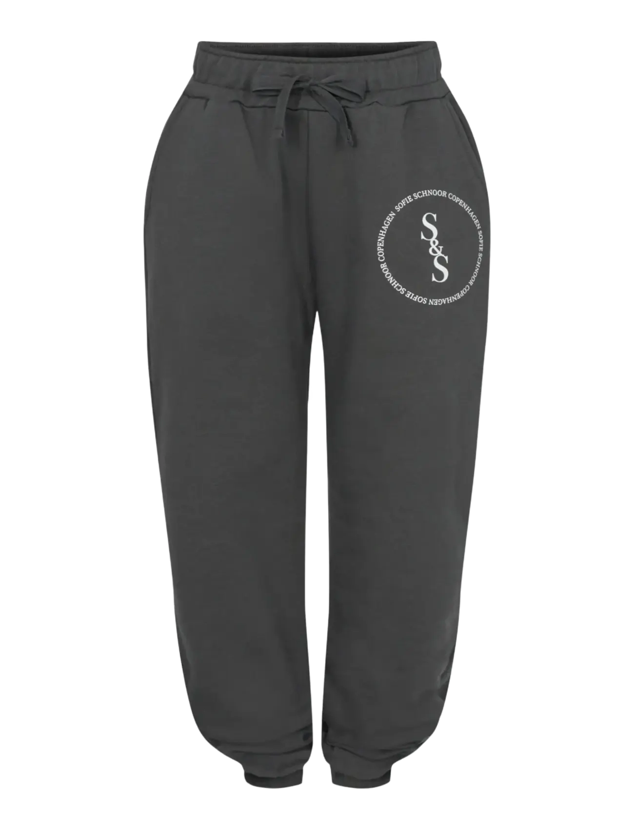 Sofie Schnoor Young SGVIDASY SWEATPANTS - Sofie Schnoor Young - DARK GREY / black