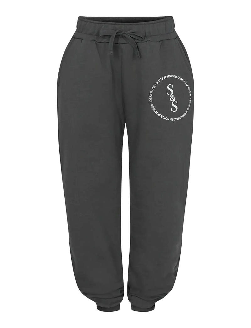Sofie Schnoor Young - Sweatpants - mjukisbyxor - dark grey - 0