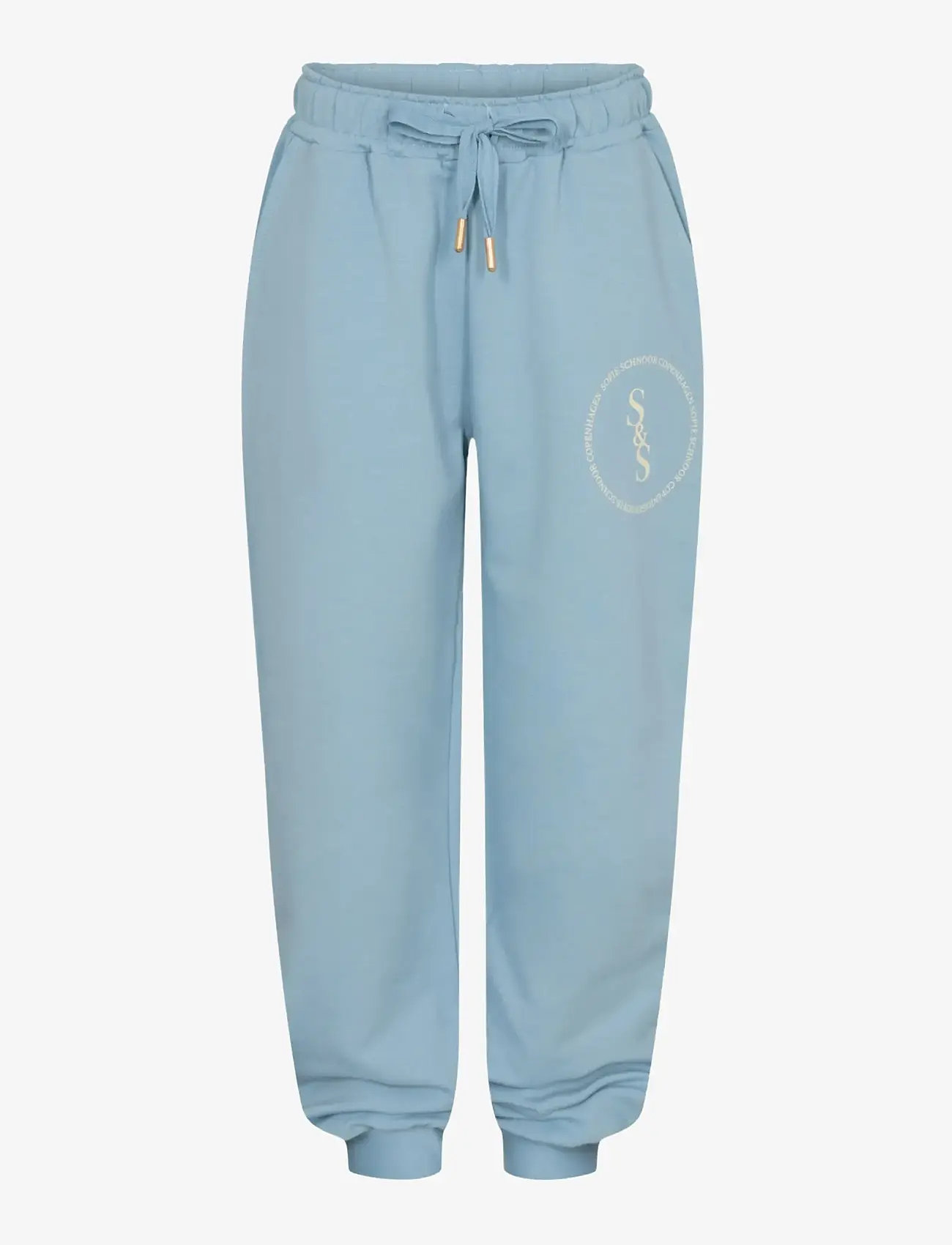 Sofie Schnoor Young - Sweatpants - efterårstøj - light blue - 0