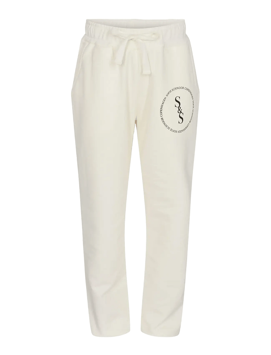 Sofie Schnoor Young - SGVIDASY SWEATPANTS - sweatpants - off white - 0