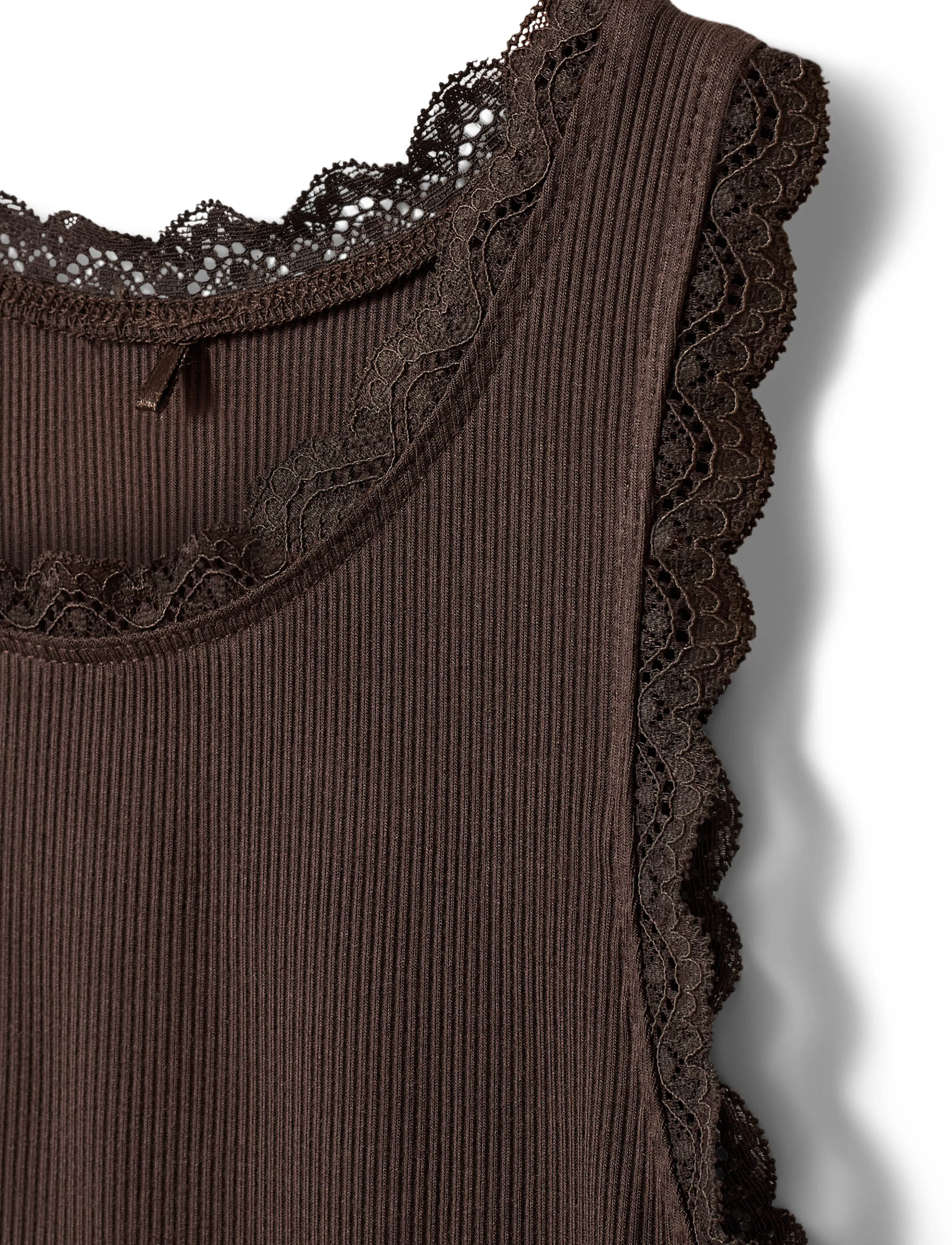 Sofie Schnoor Young - ASTRIDSY TOP - linnen - brown fudge - 2
