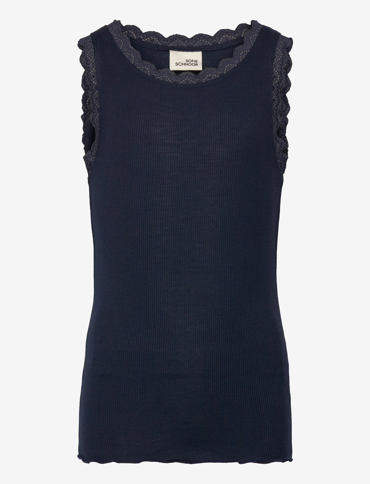 Sofie Schnoor Young - SGASTRIDSY TOP - Ærmeløs undertrøje - navy blue - 0