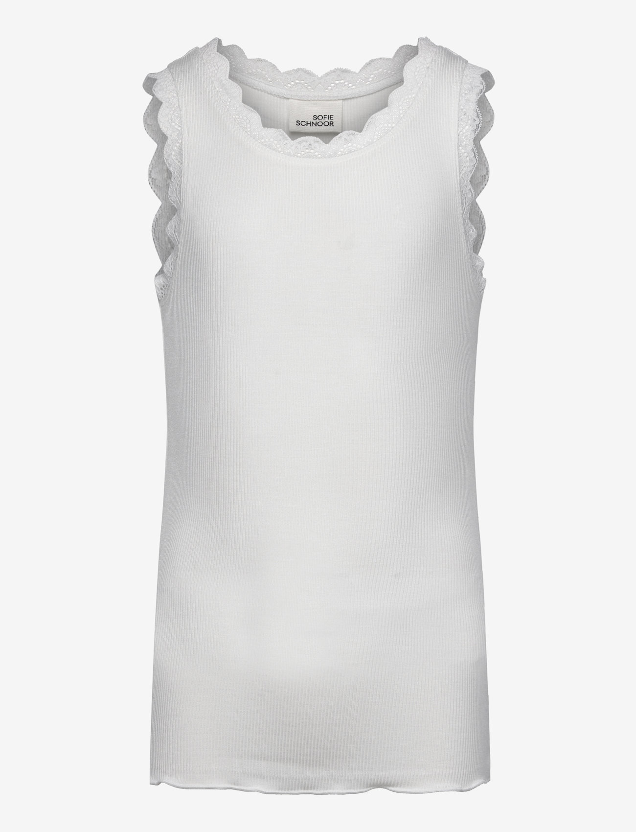 Sofie Schnoor Young - SGASTRIDSY TOP - tanktops - white - 0