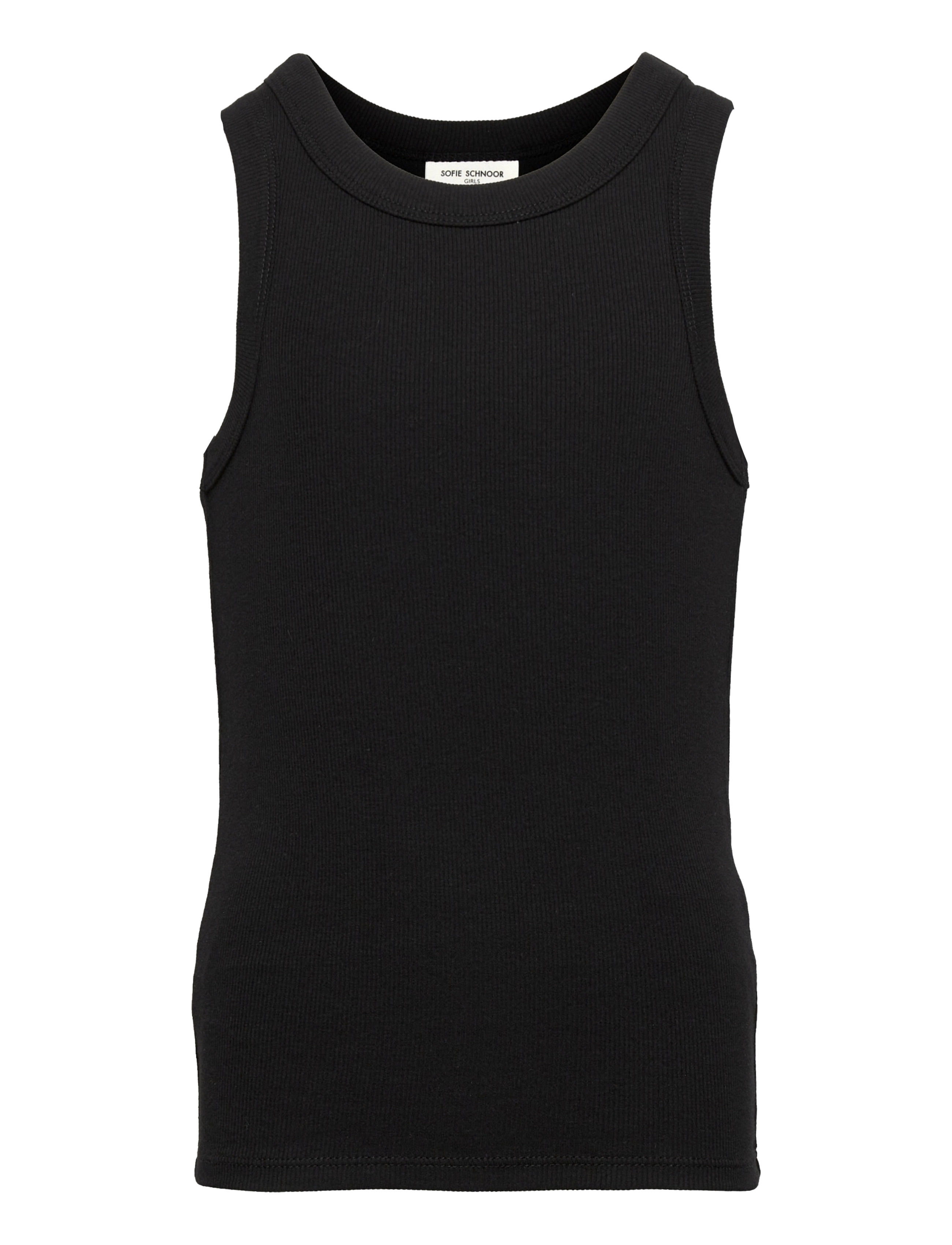 Sofie Schnoor Young ANNELLASY TOP - 4 for 3 - BLACK / black