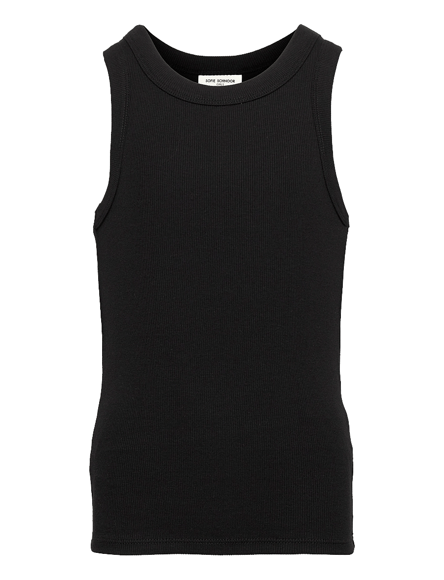 Sofie Schnoor Young - ANNELLASY TOP - tank top - black - 0