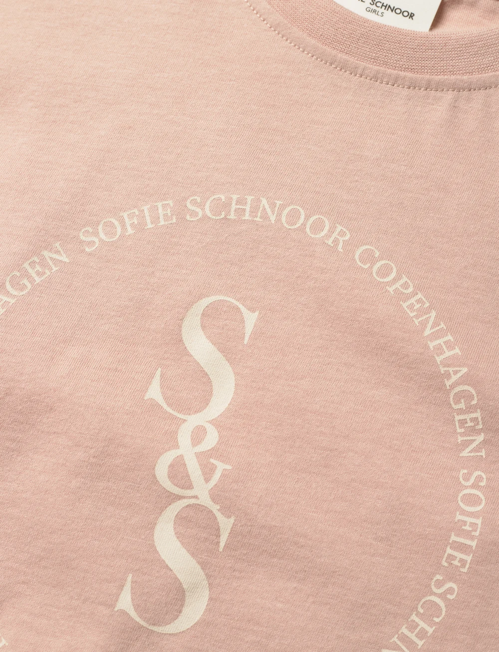 Sofie Schnoor Young - HELENSY T-SHIRT - kortärmade t-shirts - light rose - 2