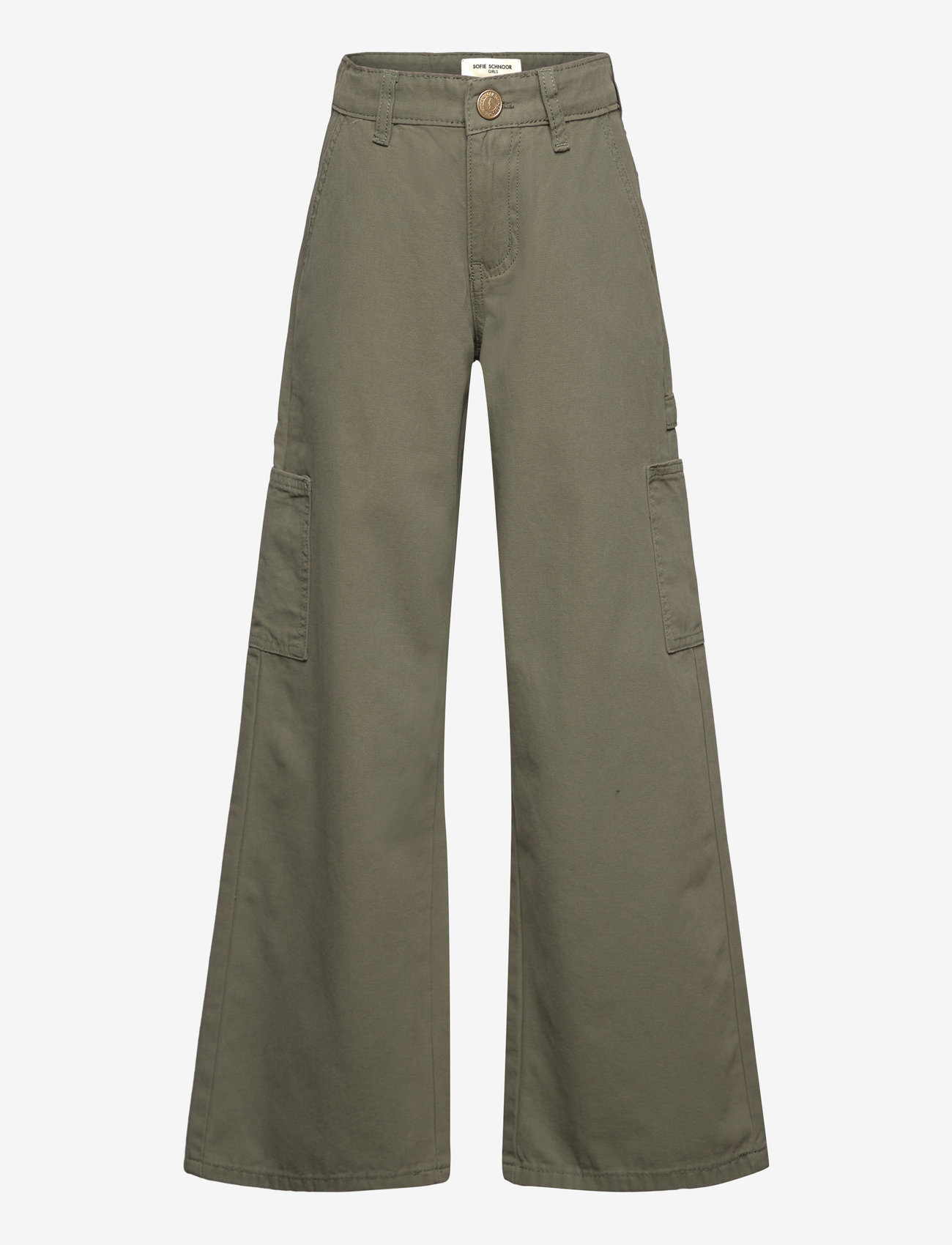 Sofie Schnoor Young - GITTESY TROUSERS - efterårstøj - army green - 0