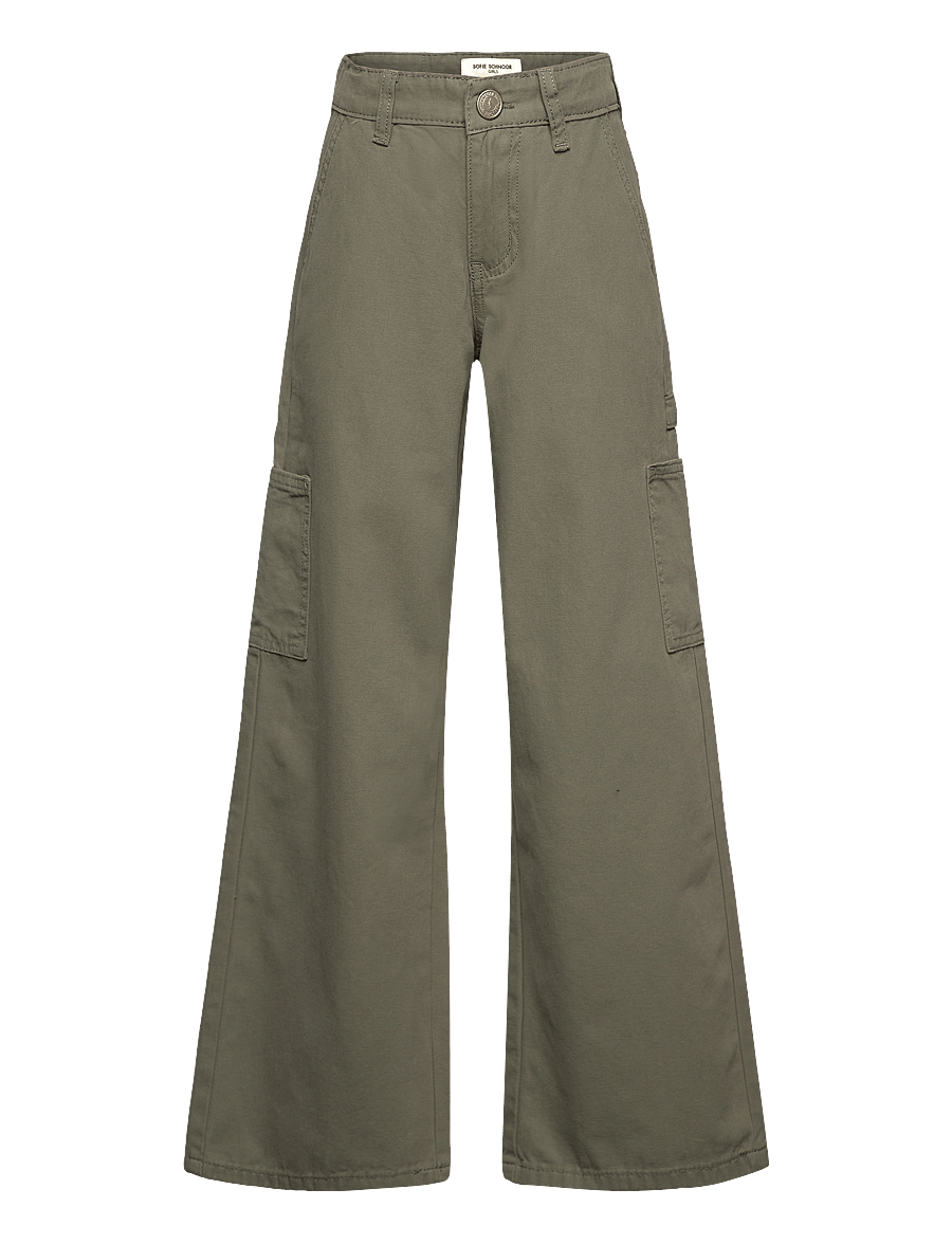 Sofie Schnoor Young - GITTESY TROUSERS - bukser - army green - 0