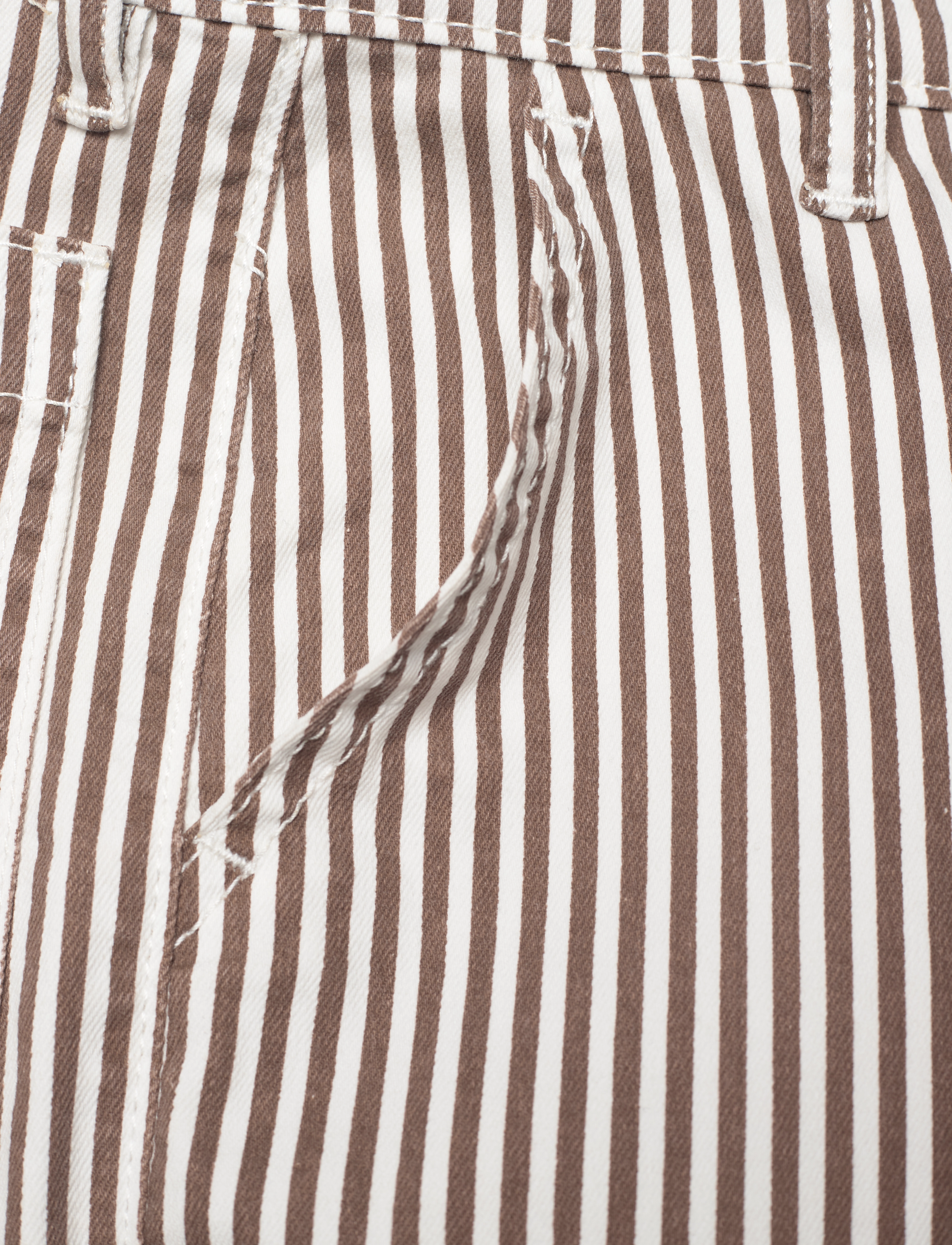 Sofie Schnoor Young - GITTESY TROUSERS - shop op leeftijd - brown striped - 2