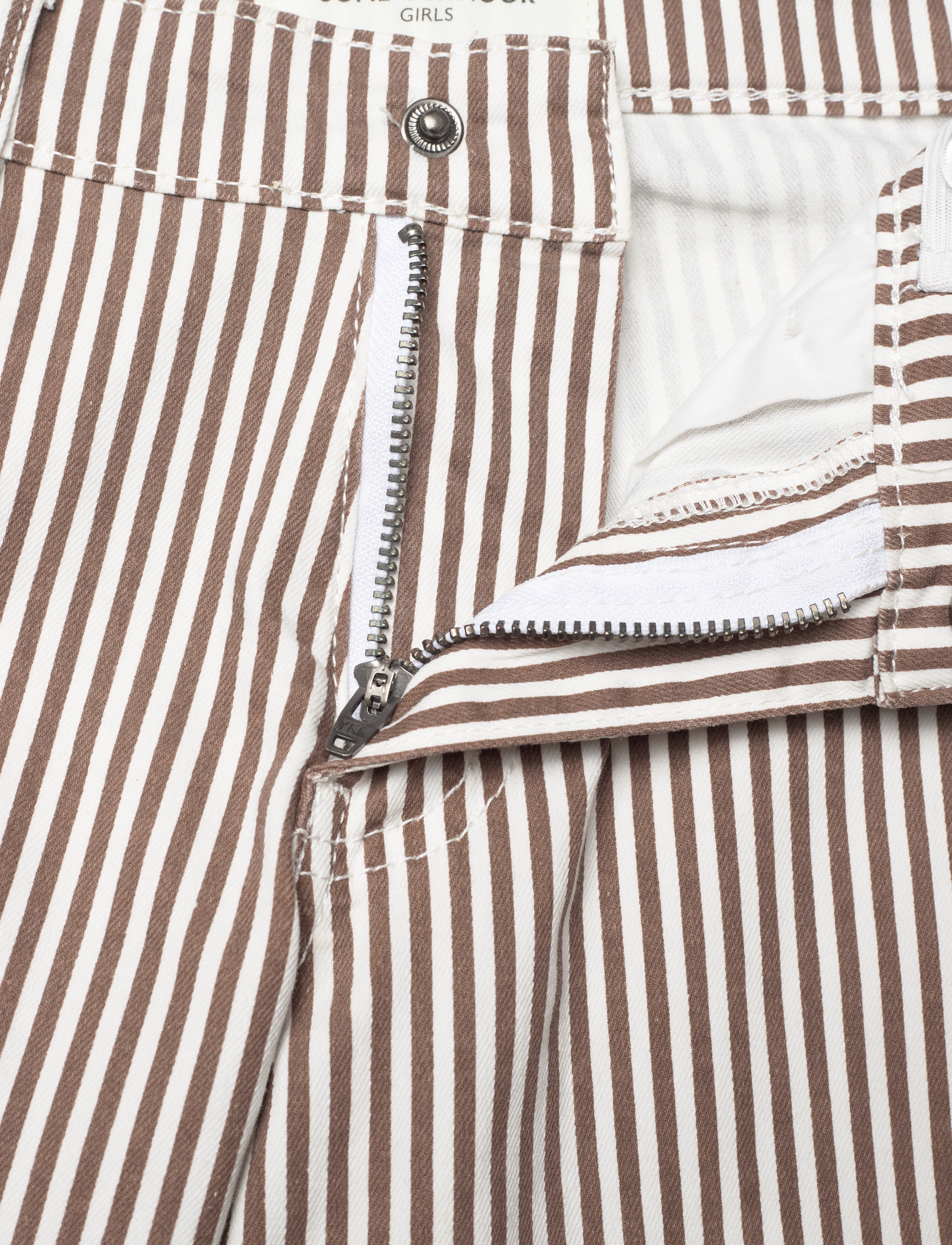 Sofie Schnoor Young - GITTESY TROUSERS - shop op leeftijd - brown striped - 3