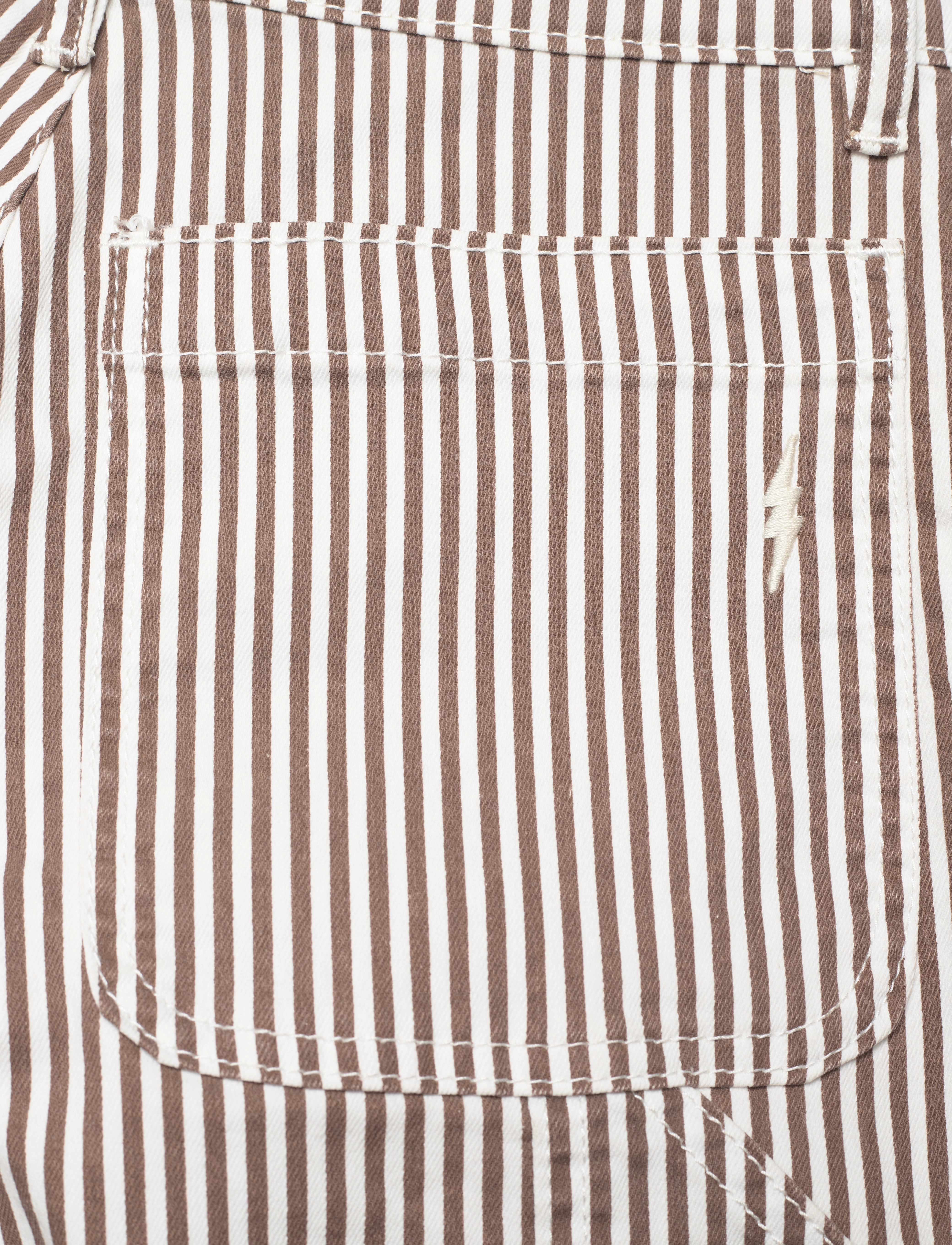 Sofie Schnoor Young - GITTESY TROUSERS - shop op leeftijd - brown striped - 4