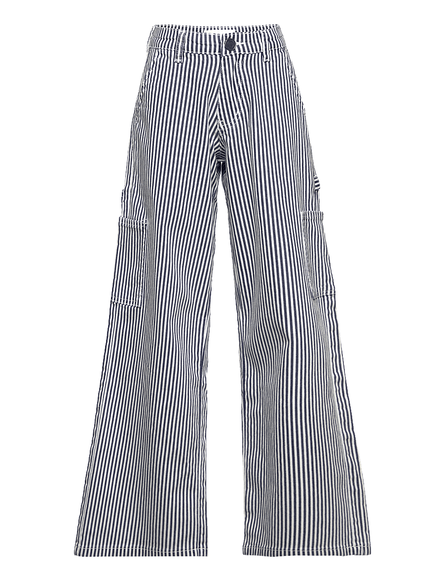 Sofie Schnoor Young - GITTESY TROUSERS - bukser - dark blue striped - 0