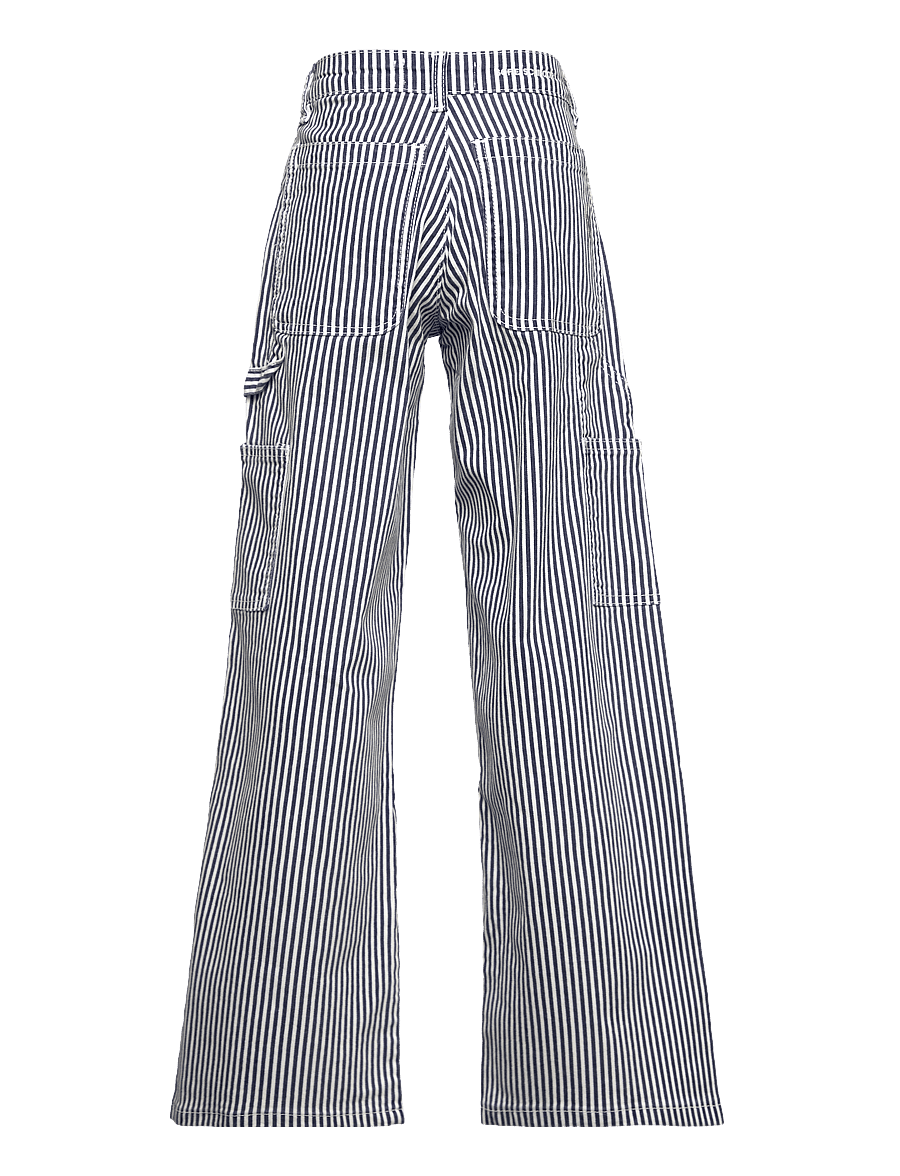 Sofie Schnoor Young - GITTESY TROUSERS - bukser - dark blue striped - 1
