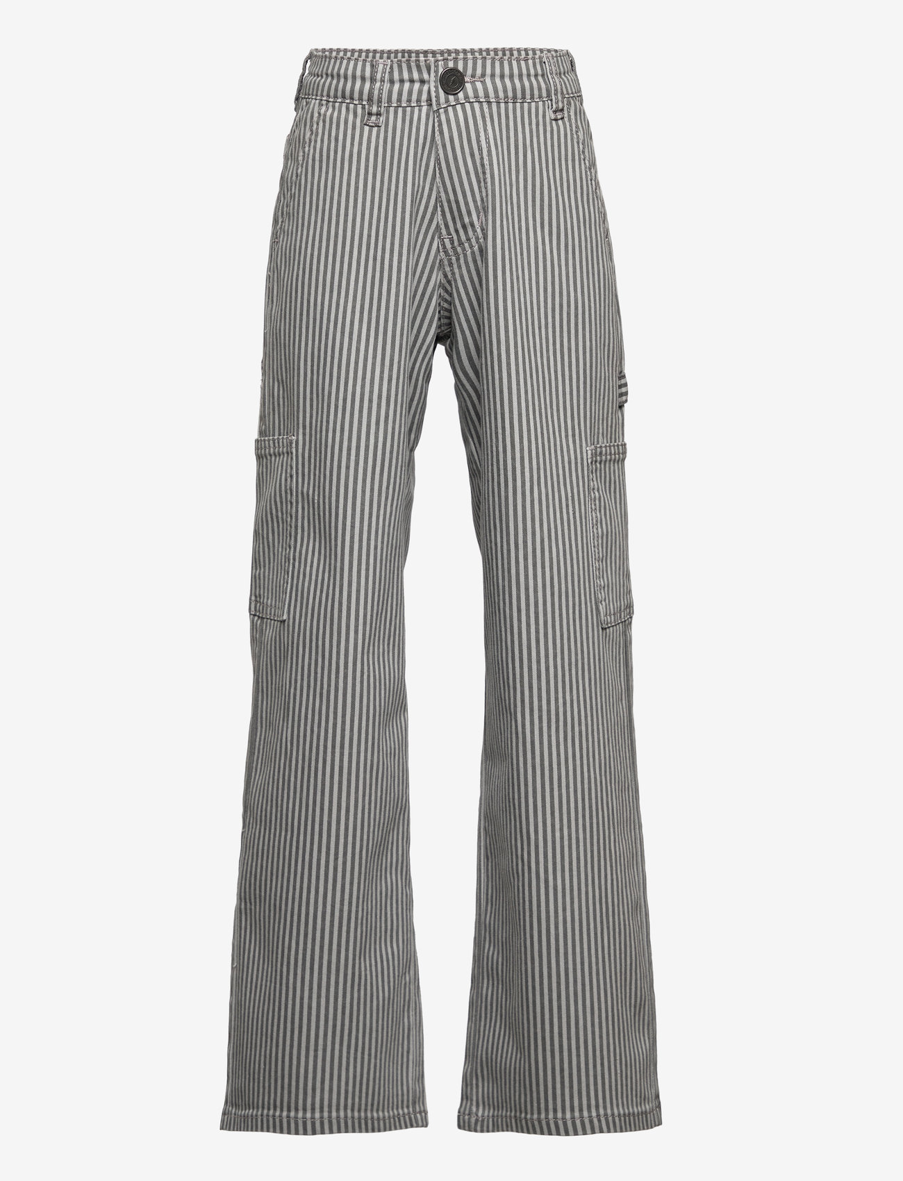 Sofie Schnoor Young - GITTESY TROUSERS - efterårstøj - grey striped - 0