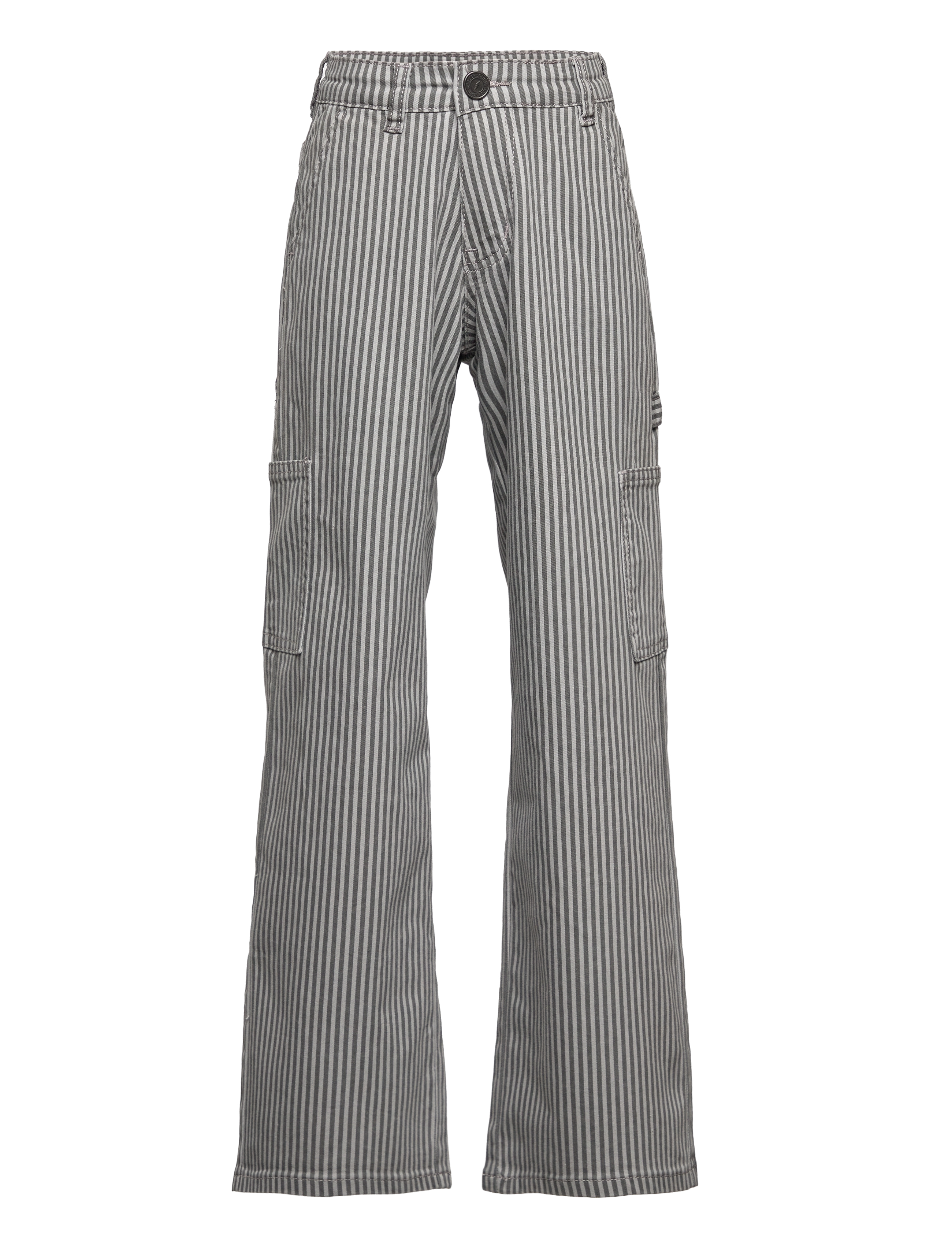 Sofie Schnoor Young GITTESY TROUSERS - Kleidung - GREY STRIPED / multi