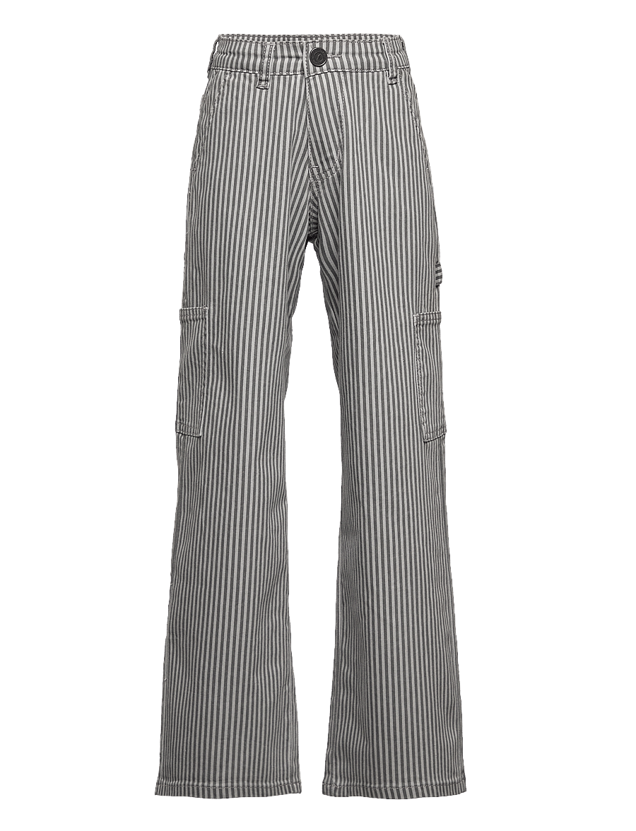 Sofie Schnoor Young - GITTESY TROUSERS - trousers - grey striped - 0