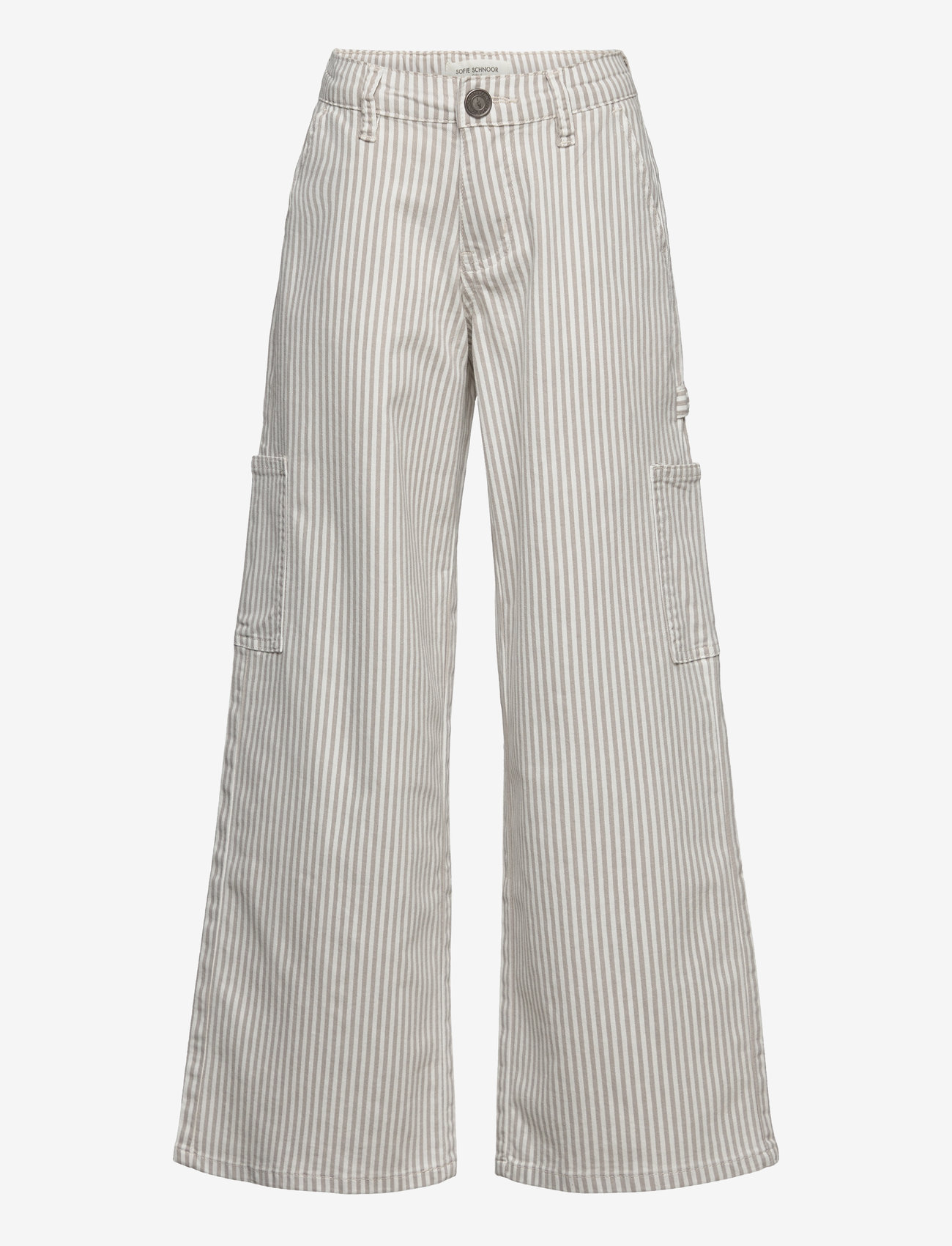 Sofie Schnoor Young - GITTESY TROUSERS - einkaufen nach alter von - light brown striped - 0