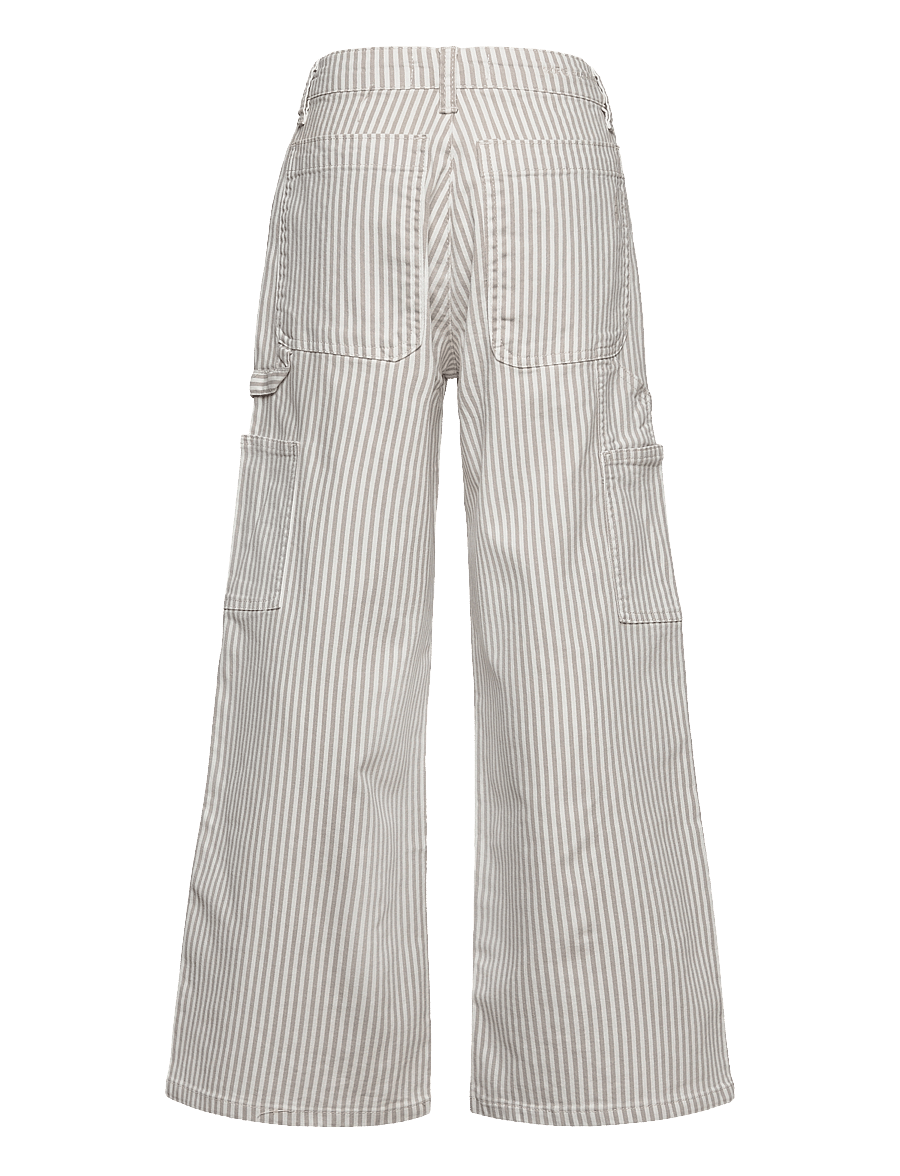 Sofie Schnoor Young - GITTESY TROUSERS - trousers - light brown striped - 1