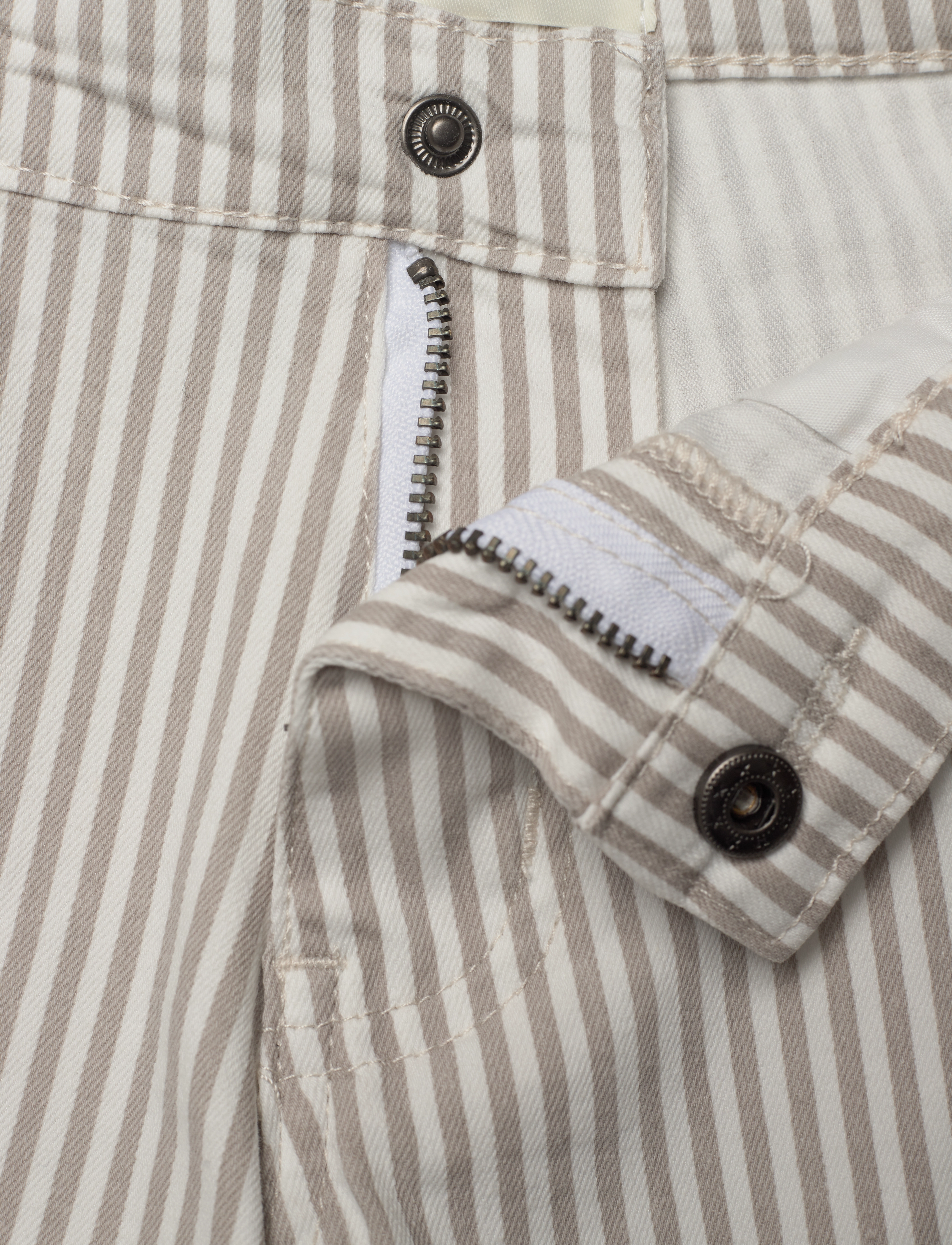 Sofie Schnoor Young - GITTESY TROUSERS - kinder - light brown striped - 3