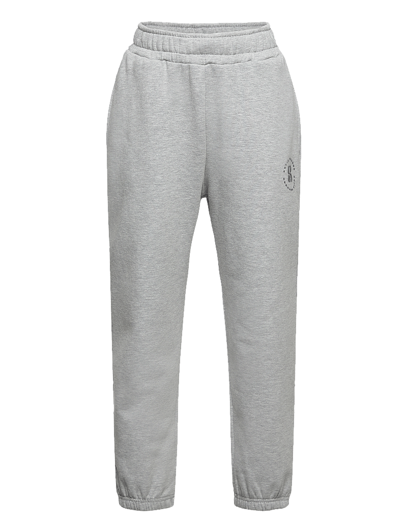 Sofie Schnoor Young - NETISY SWEATPANTS - sweatpants - grey melange - 0
