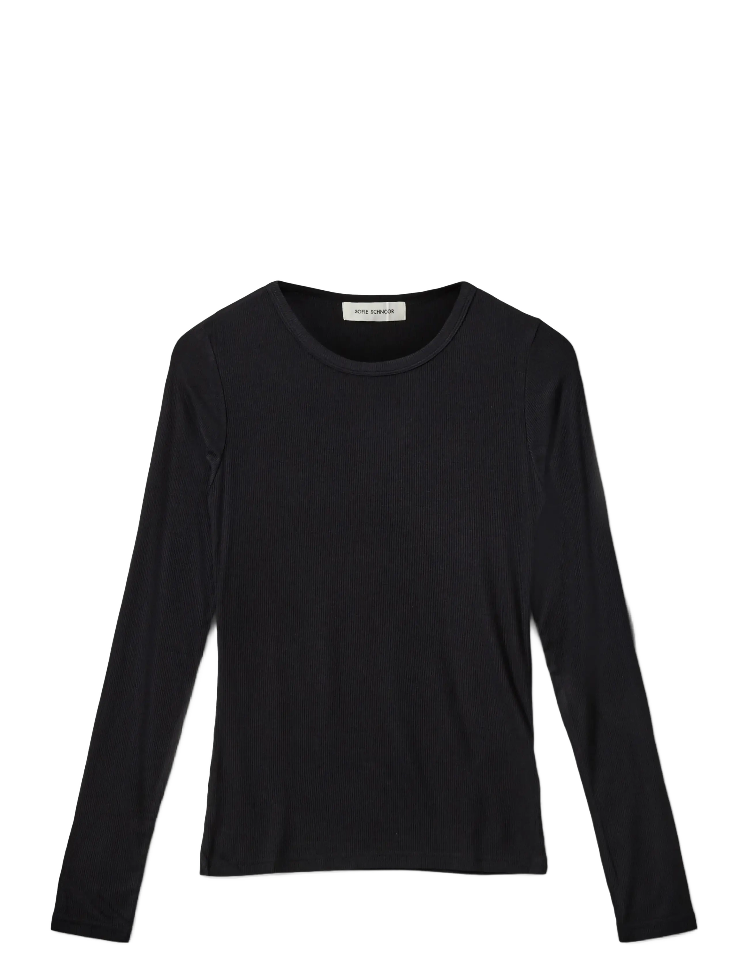 Sofie Schnoor Young PETRICIASY T-SHIRT LONG SLEEVE - Sofie Schnoor Young - BLACK / black