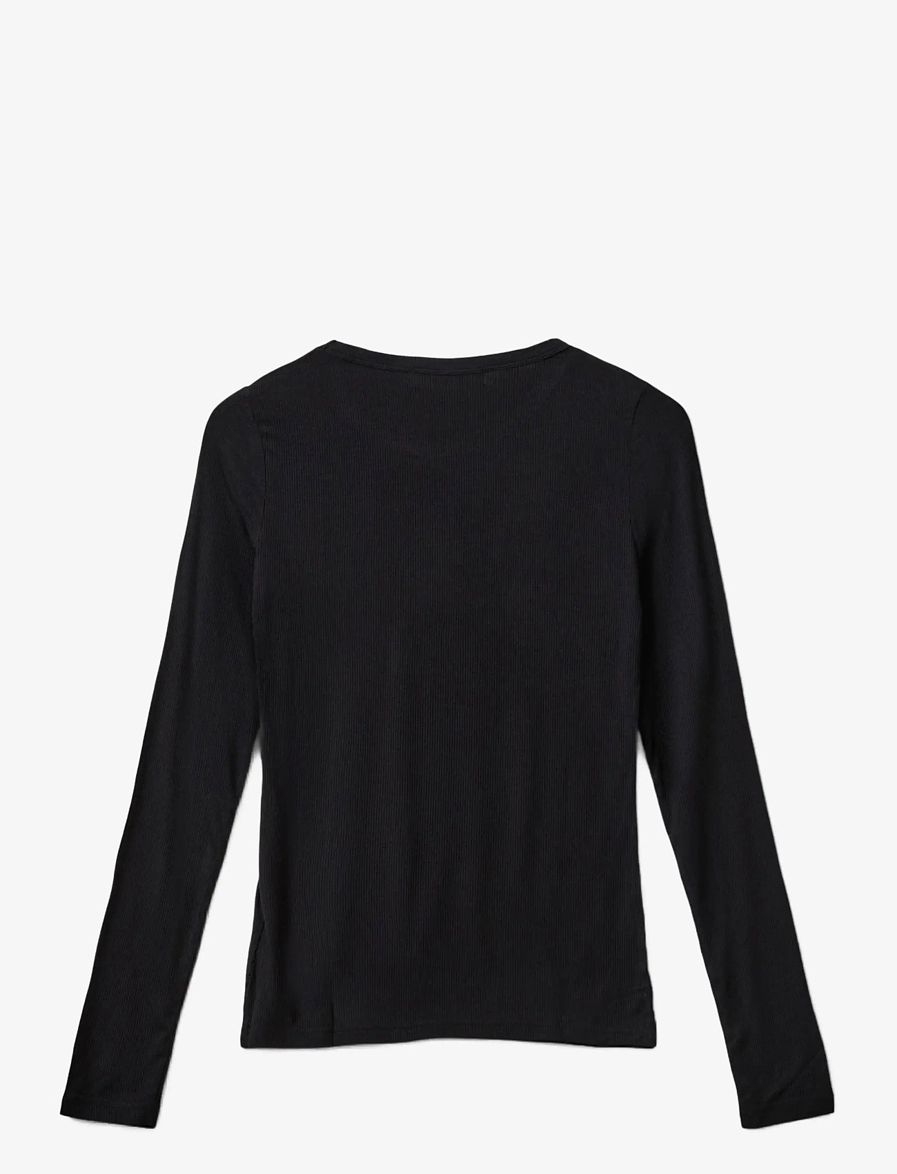 Sofie Schnoor Young - PETRICIASY T-SHIRT LONG SLEEVE - long-sleeved t-shirts - black - 1