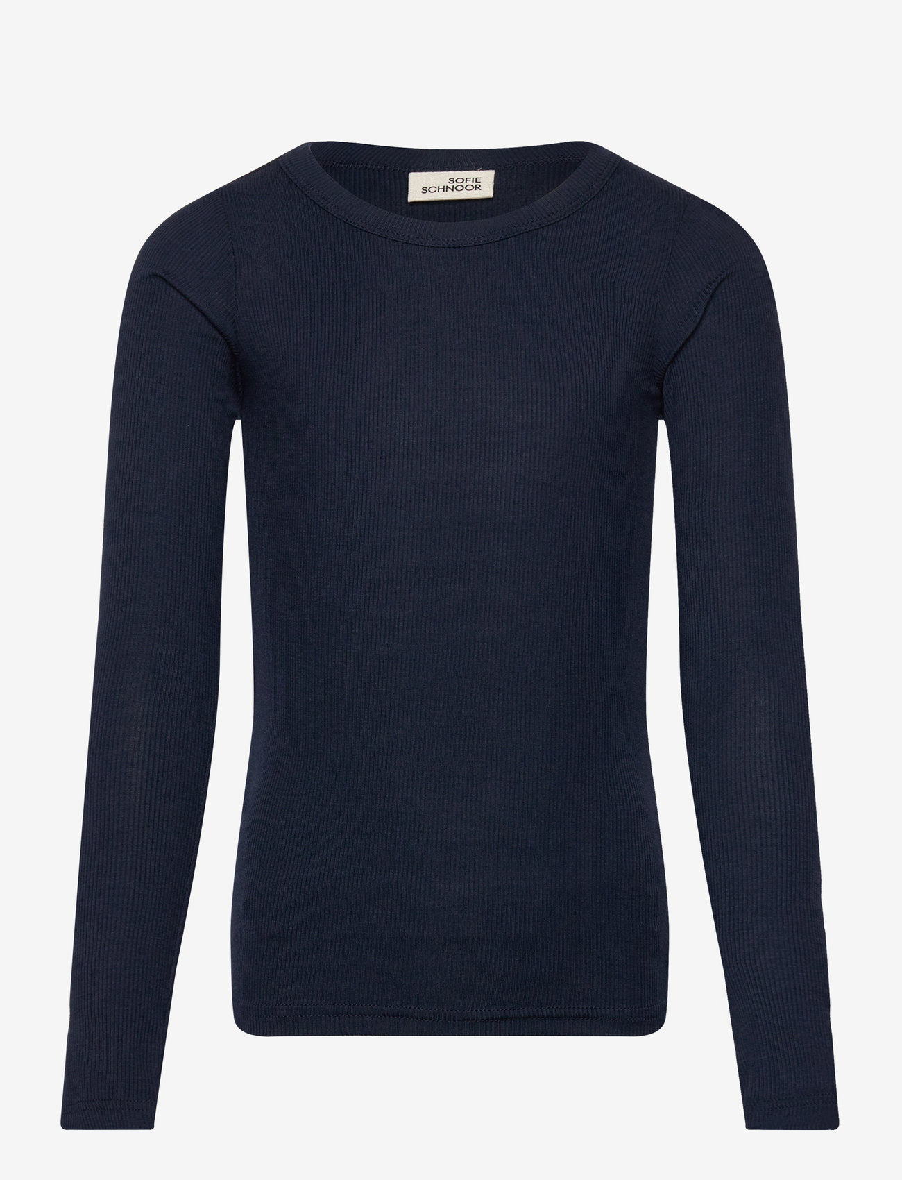Sofie Schnoor Young - PETRICIASY T-SHIRT LONG SLEEVE - langærmede t-shirts - navy blue - 0
