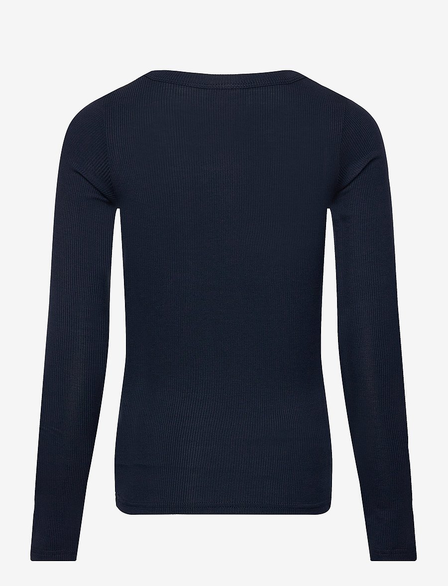 Sofie Schnoor Young - PETRICIASY T-SHIRT - langærmede t-shirts - navy blue - 1