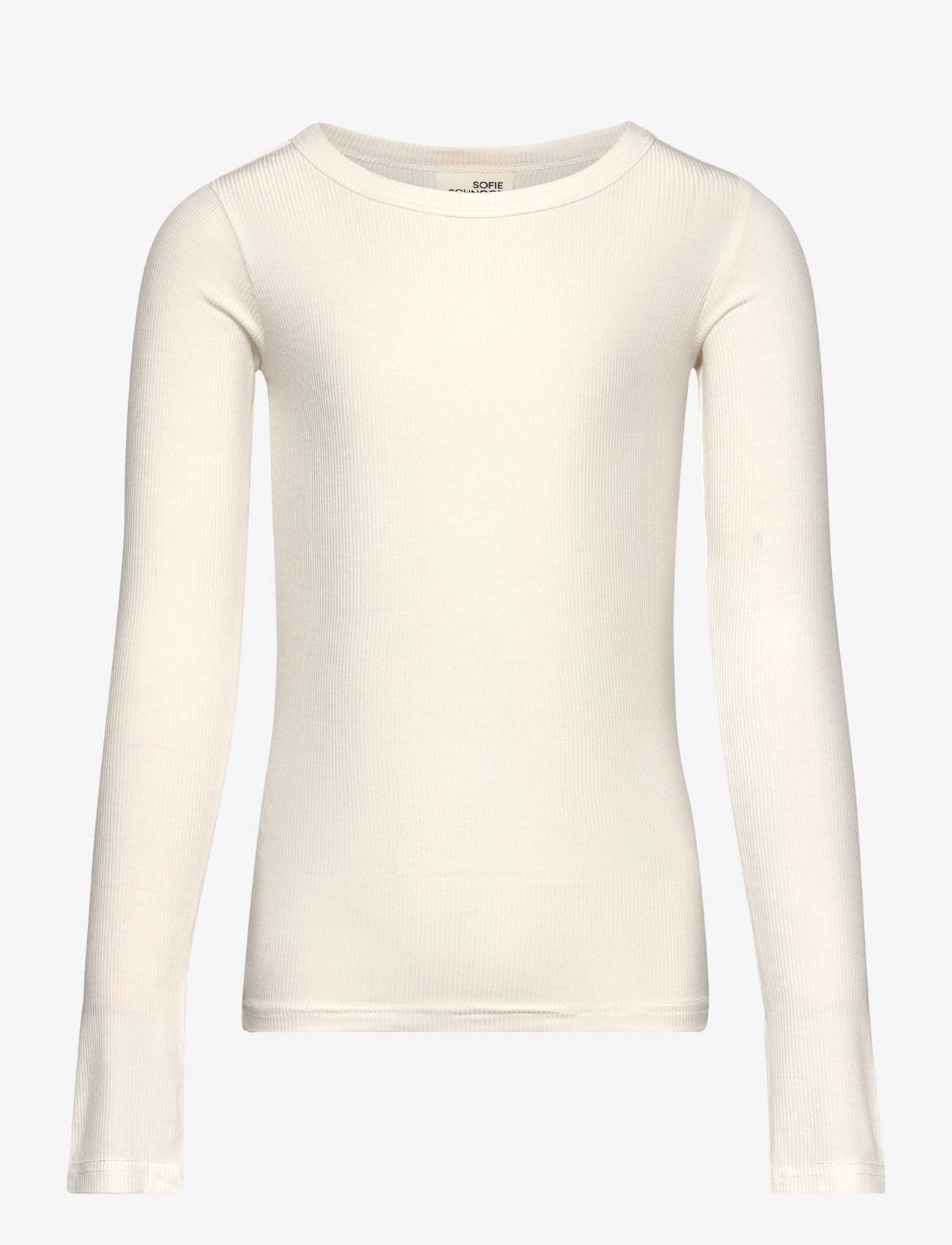 Sofie Schnoor Young - PETRICIASY T-SHIRT LONG SLEEVE - langærmede t-shirts - white - 0