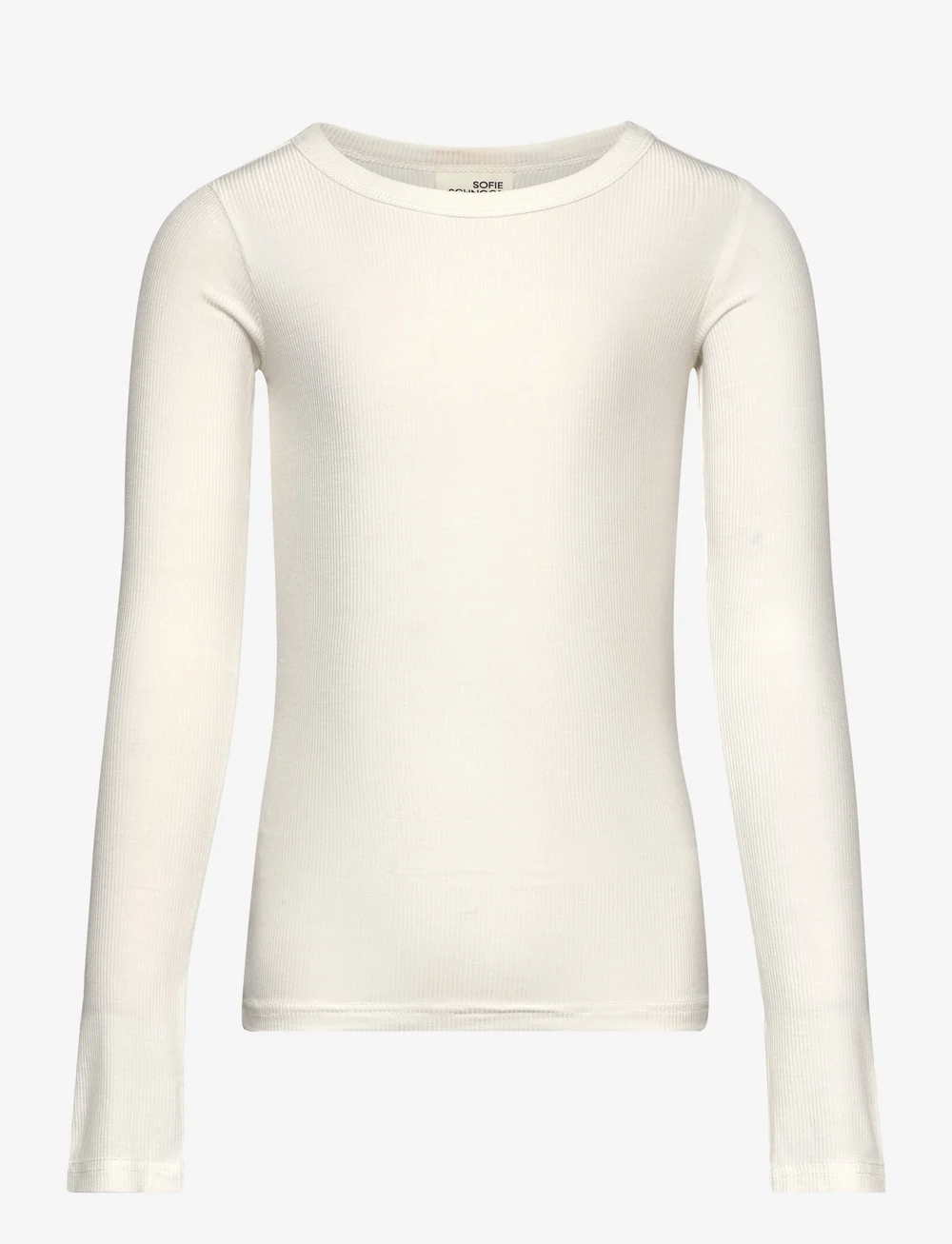 Sofie Schnoor Young - PETRICIASY T-SHIRT LONG SLEEVE - long-sleeved t-shirts - white - 0