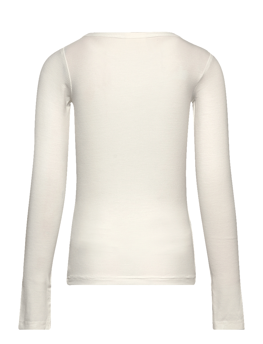 Sofie Schnoor Young - PETRICIASY T-SHIRT - långärmade t-shirts - white - 1