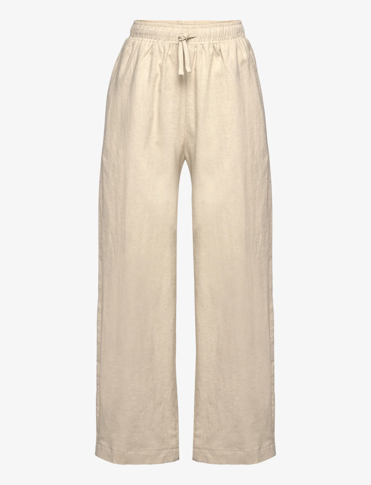 Sofie Schnoor Young - Trousers - linnen - light sand - 0