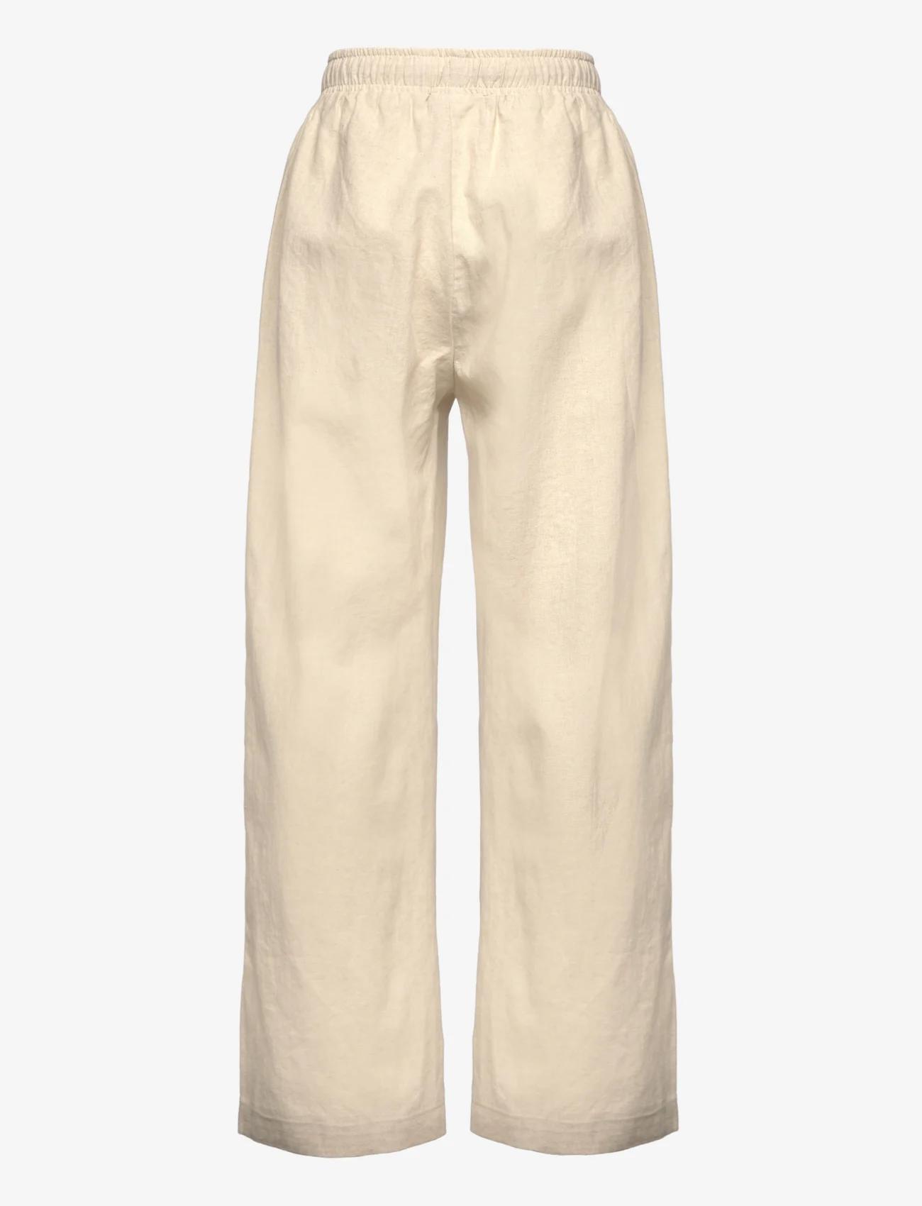 Sofie Schnoor Young - Trousers - linnen - light sand - 1