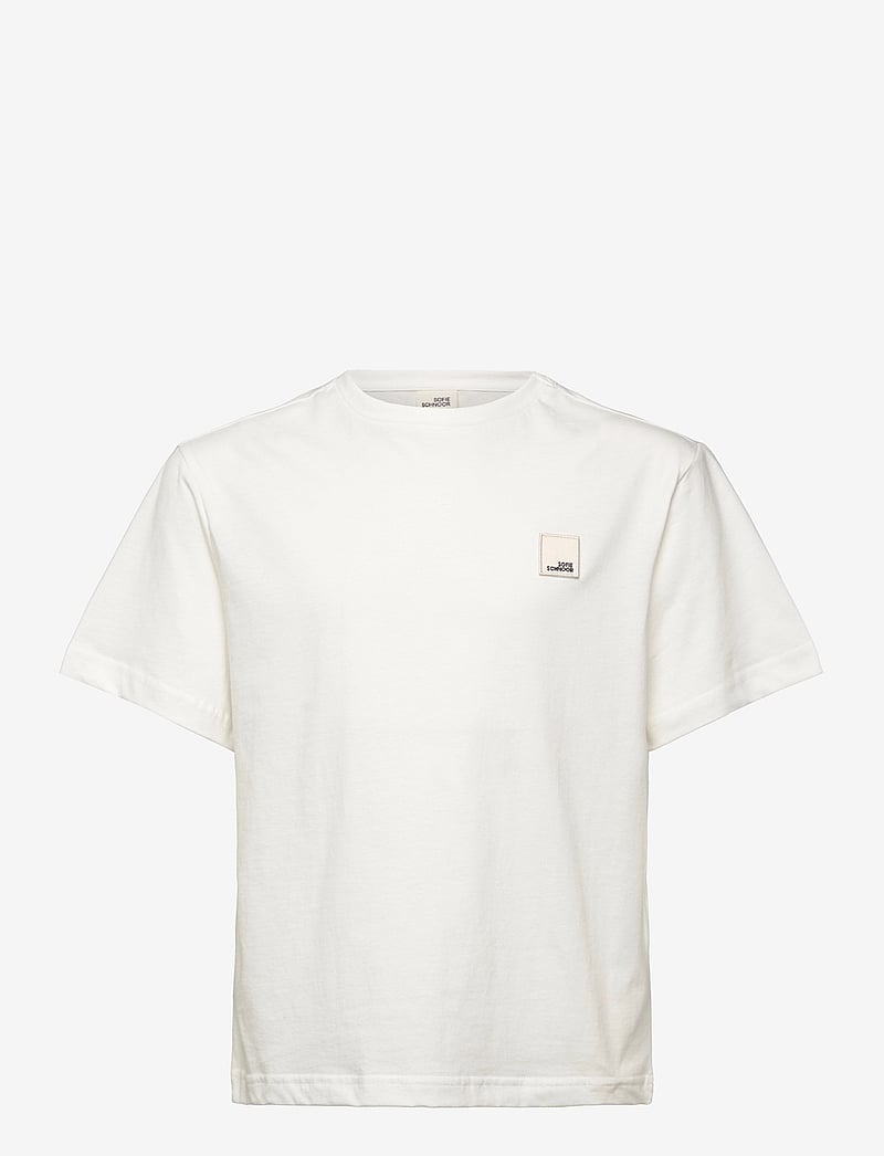 Sofie Schnoor Young - VERASY T-SHIRT - kortærmede t-shirts - snow white - 0