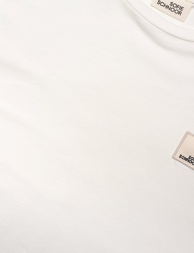 Sofie Schnoor Young - VERASY T-SHIRT - kortærmede t-shirts - snow white - 2