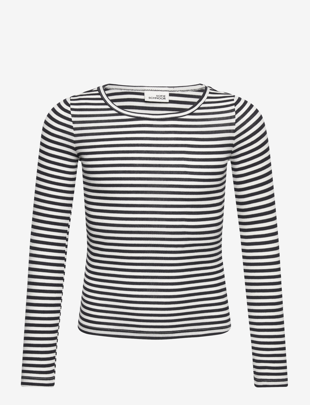 Sofie Schnoor Young - PETRICIASY T-SHIRT LONG SLEEVE - langärmelig - navy striped - 0